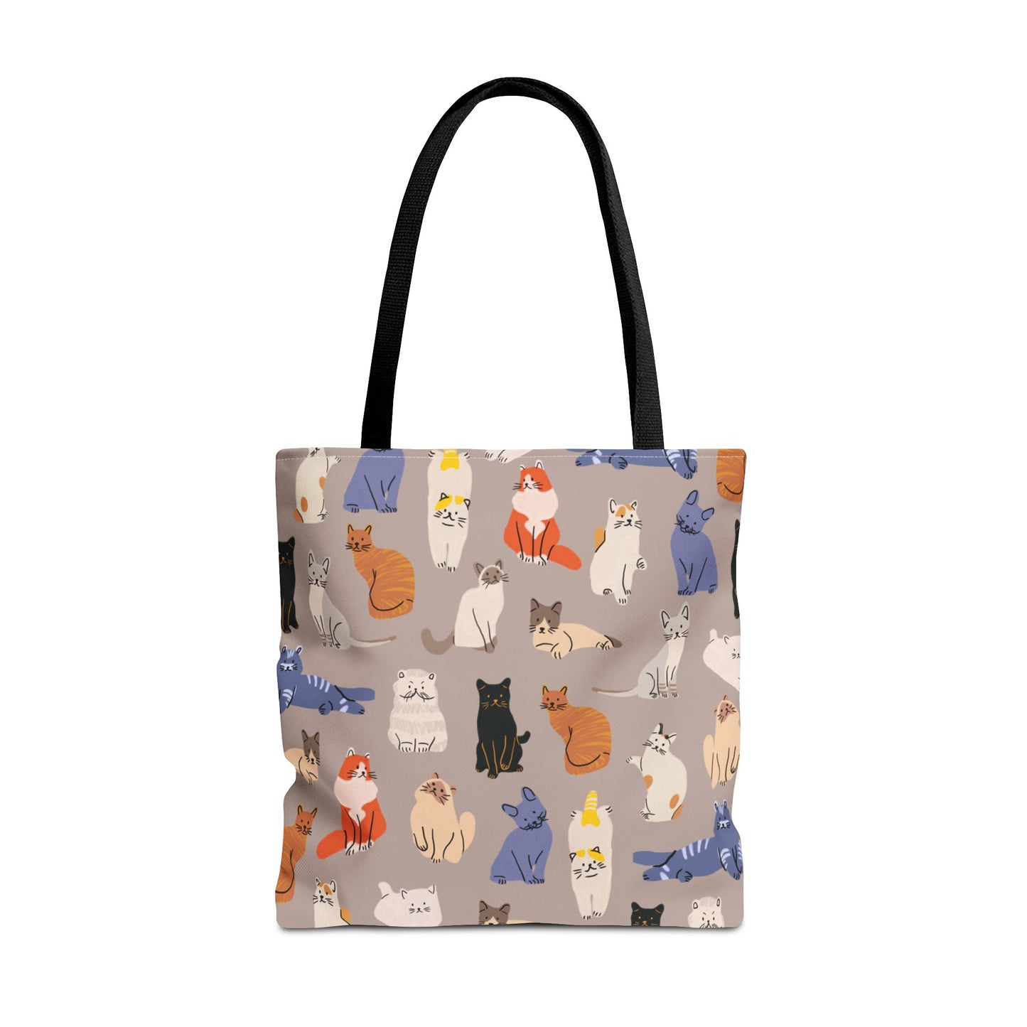 Cute Cat Pattern Tote Bag - Ideal for Pet Lovers and Everyday Use
