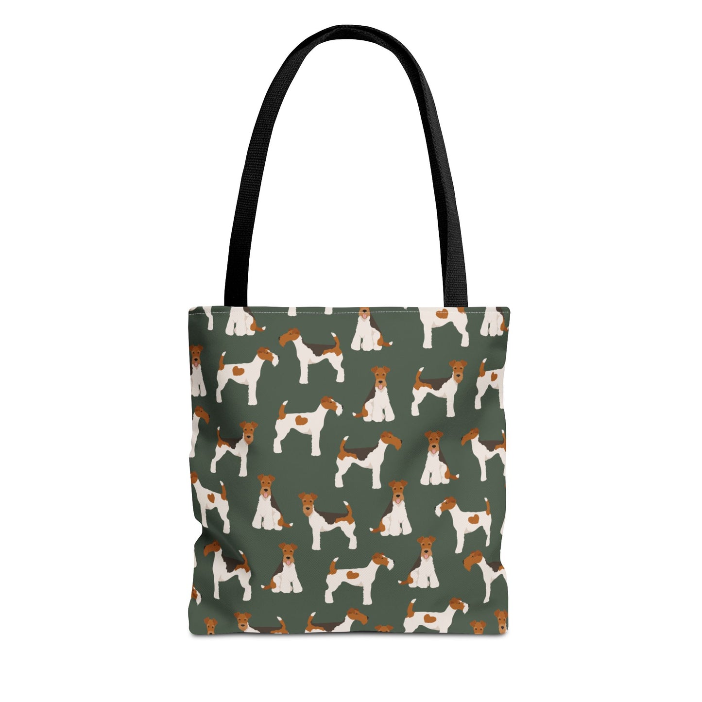 Wire Fox Terrier Dog Pattern Tote Bag - Perfect for Pet Lovers!