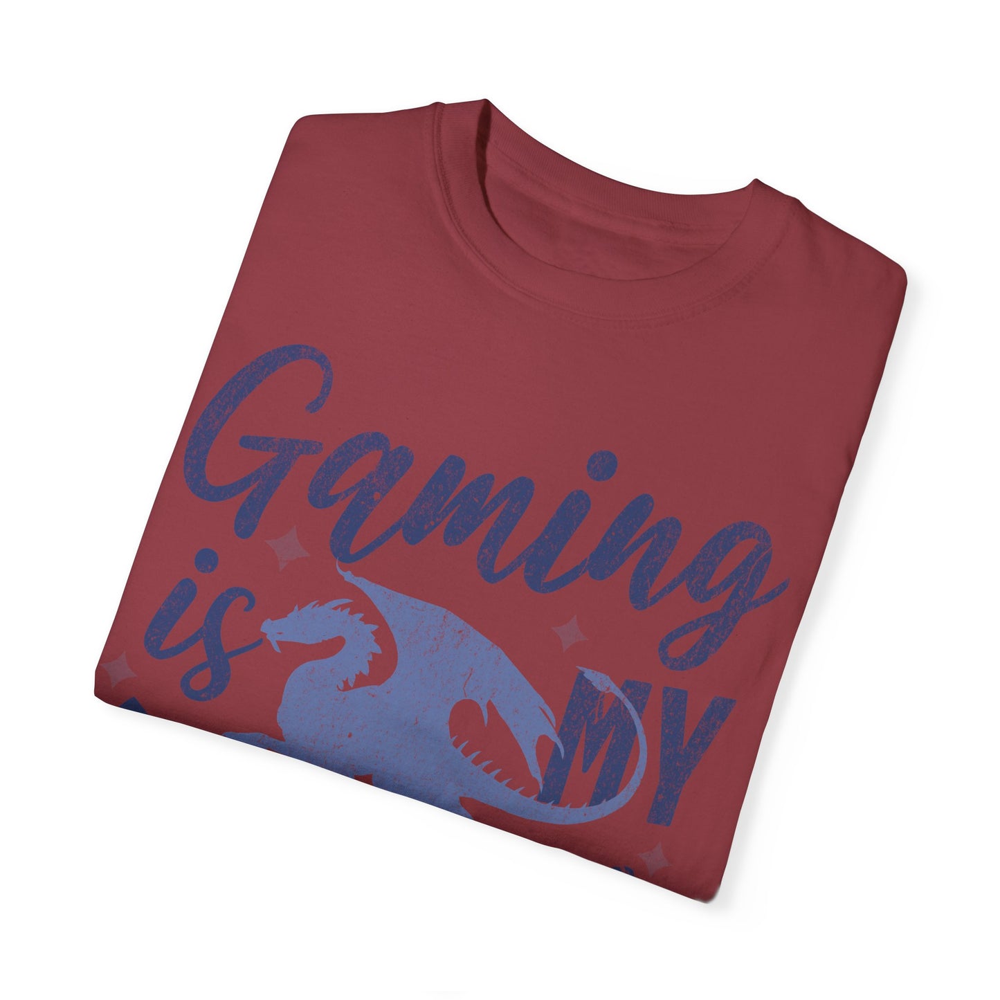 Gaming Therapy Unisex Garment-Dyed T-Shirt | Perfect for Gamers & Casual Wear