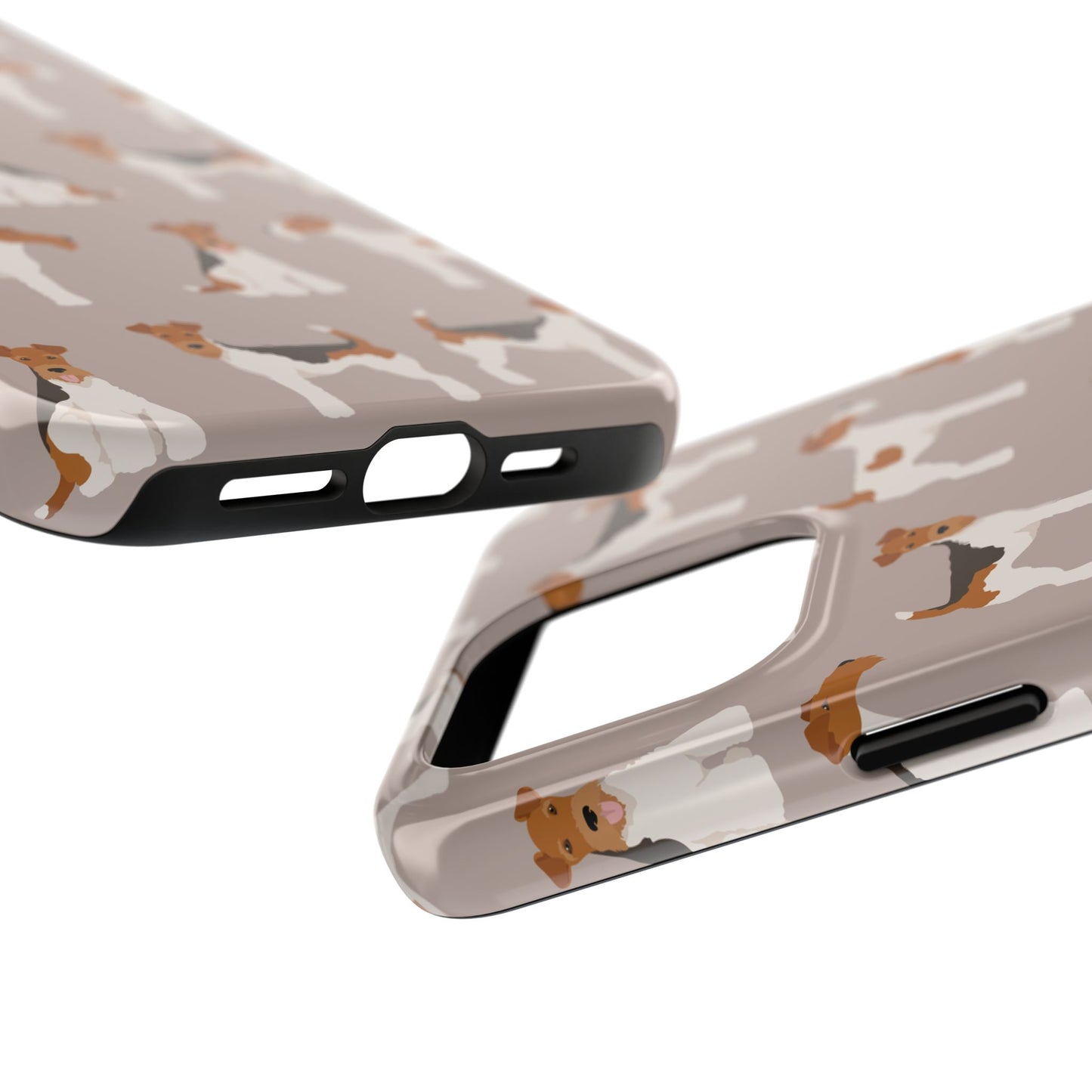 Cute Wire Fox Terrier Tough Phone Case - Durable and Stylish