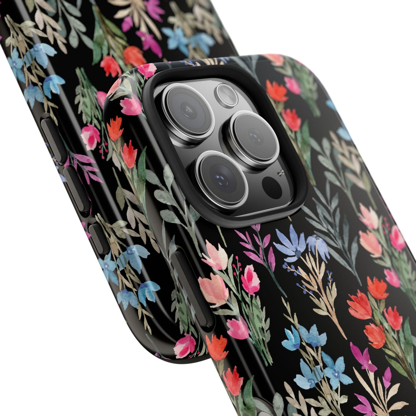 Floral Tough Phone Case - Durable Protection with Vibrant Botanical Design