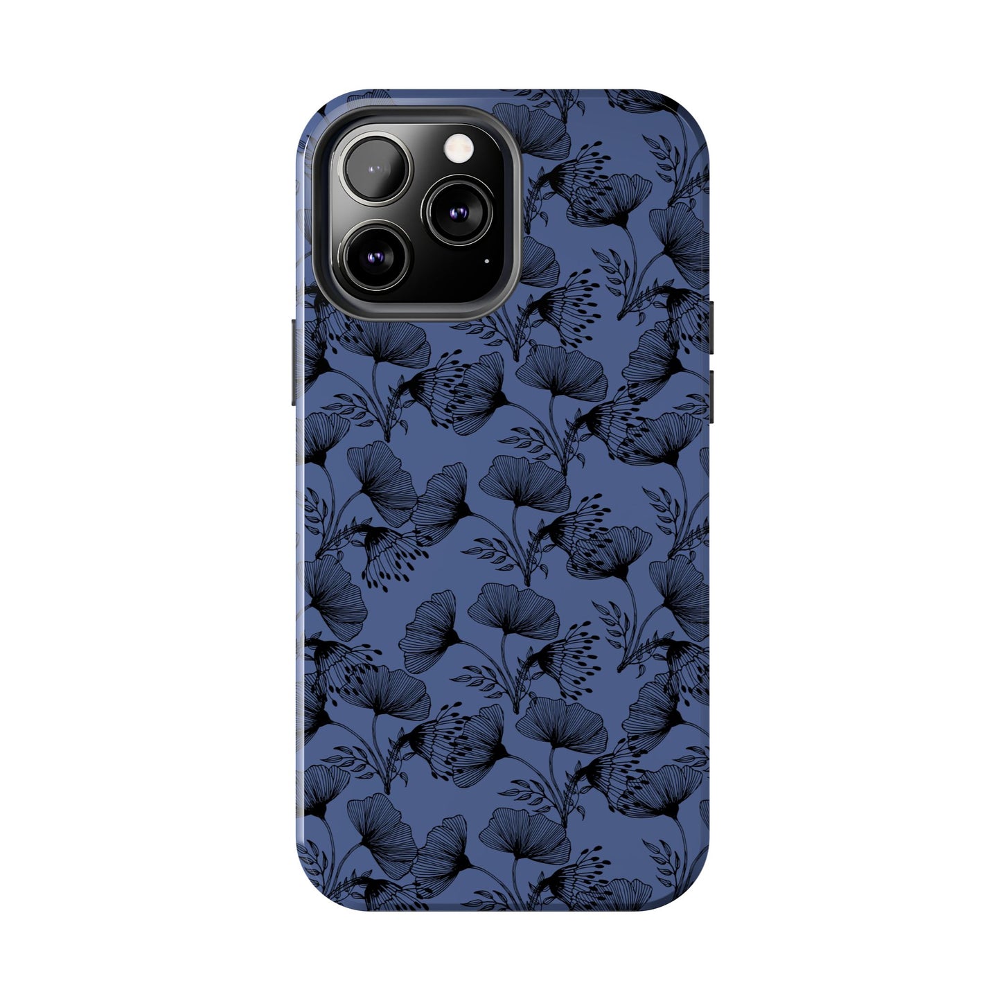 Ornate Floral Tough Phone Case - Durable Protection with Elegant Design