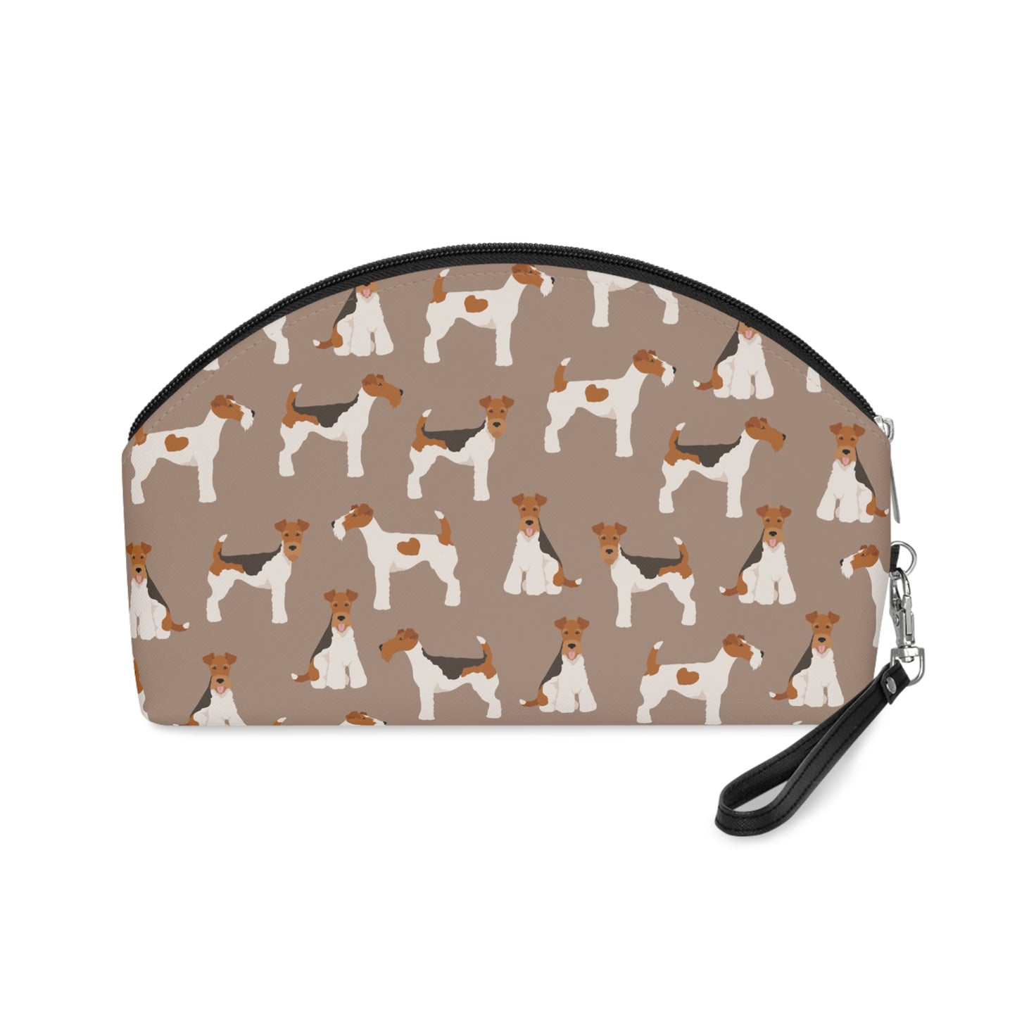 Wire Fox Terrier Lover's Makeup Bag - Cute Fox Terrier Design for Pet Lovers