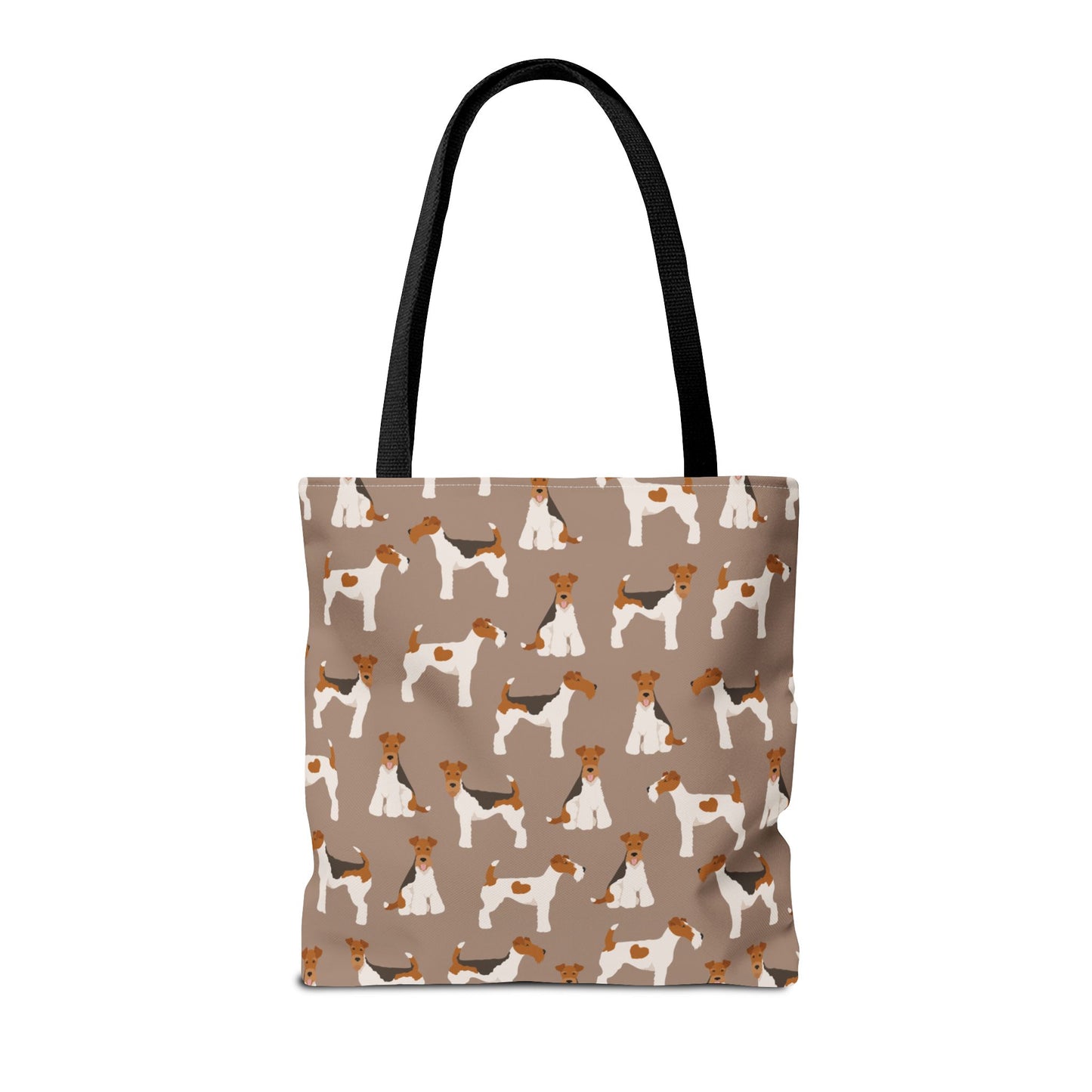 Wire Fox Terrier Dog Pattern Tote Bag - Perfect for Pet Lovers!