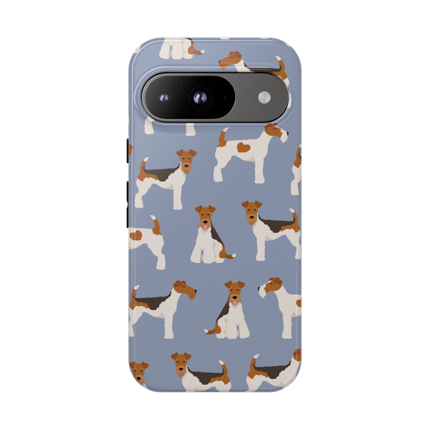 Wire Fox Terrier Lover Tough Case - Stylish Phone Case Featuring Playful Fox Terriers