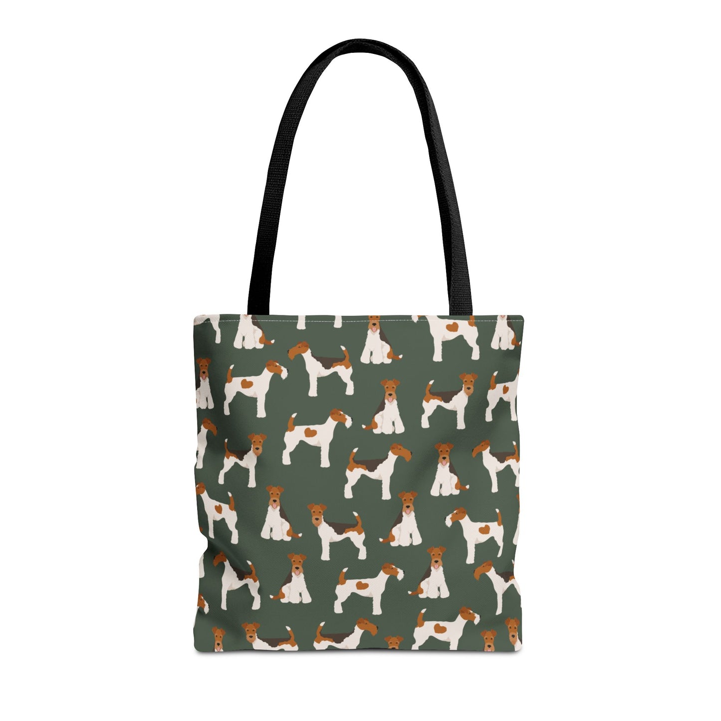 Wire Fox Terrier Dog Pattern Tote Bag - Perfect for Pet Lovers!