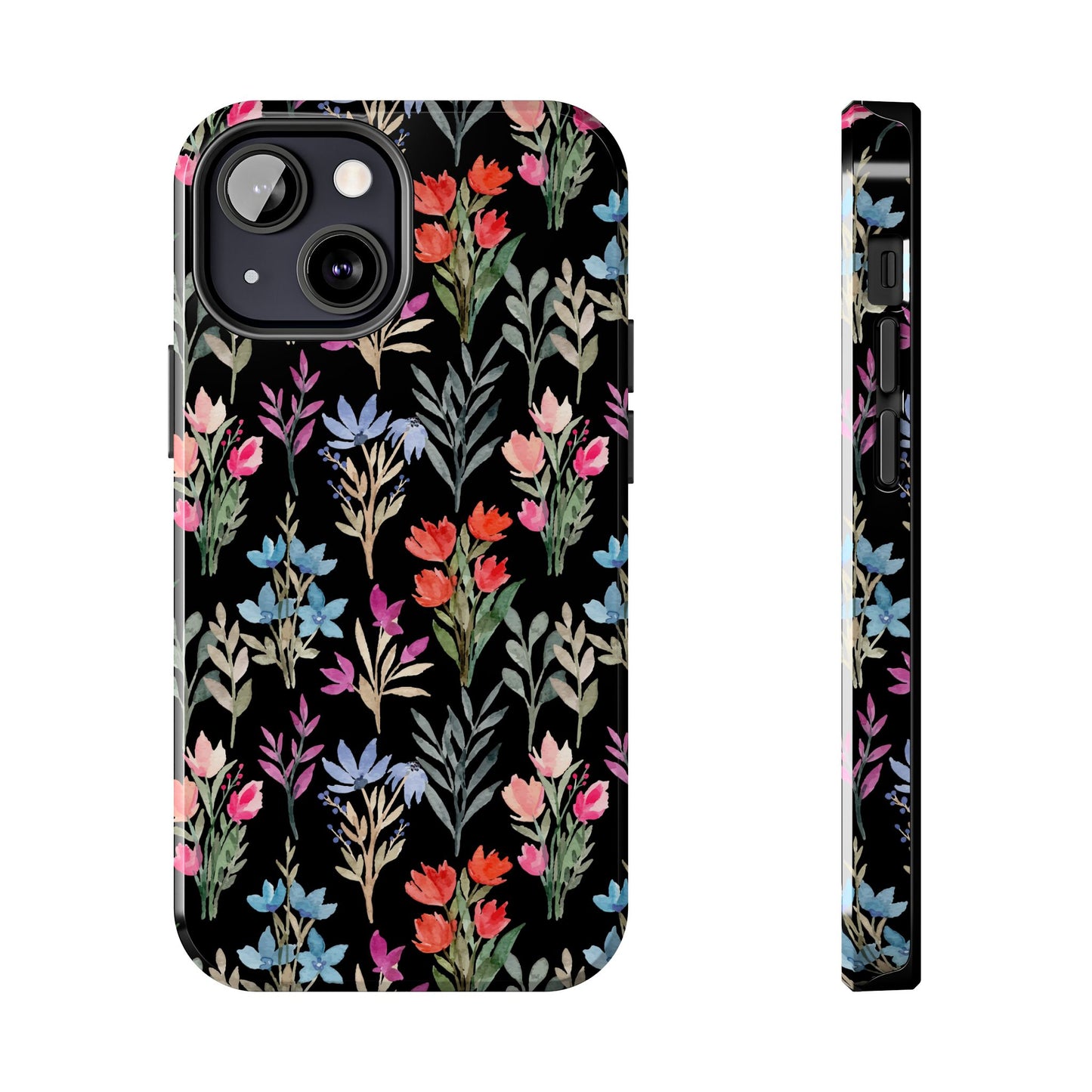 Floral Tough Phone Case - Durable Protection with Vibrant Botanical Design