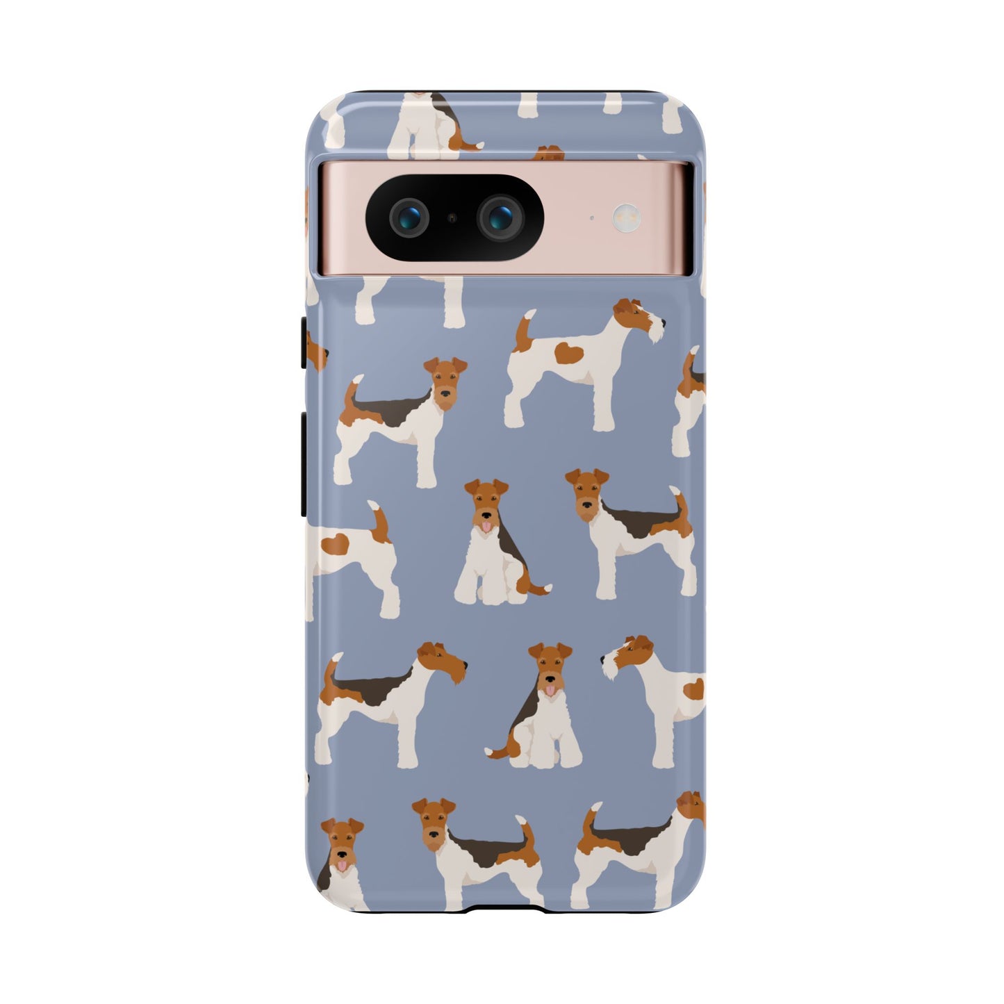 Wire Fox Terrier Lover Tough Case - Stylish Phone Case Featuring Playful Fox Terriers