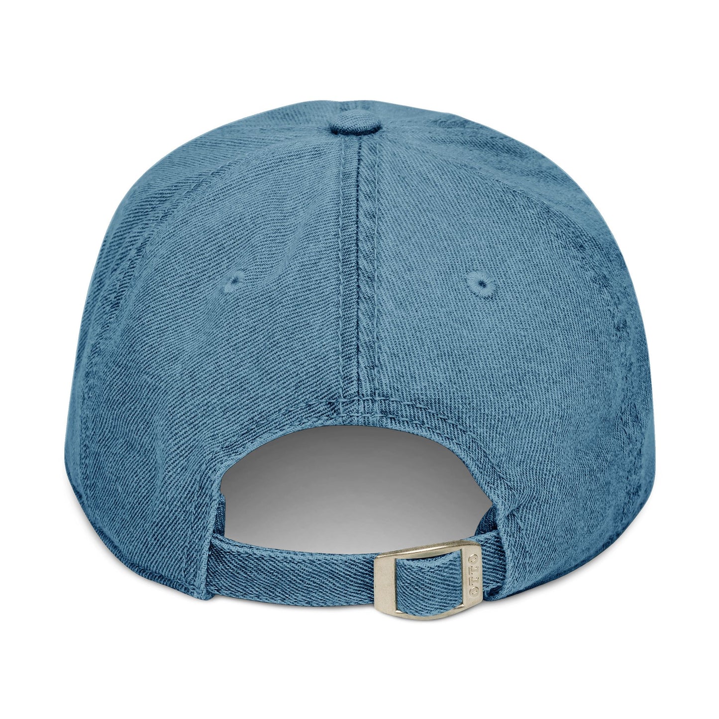 Embroidered Denim Hat - "You Hut This Love" Casual Cap
