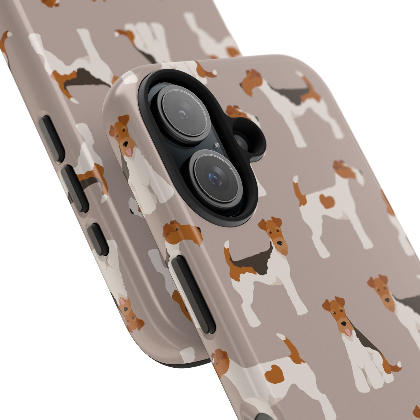 Cute Wire Fox Terrier Tough Phone Case - Durable and Stylish