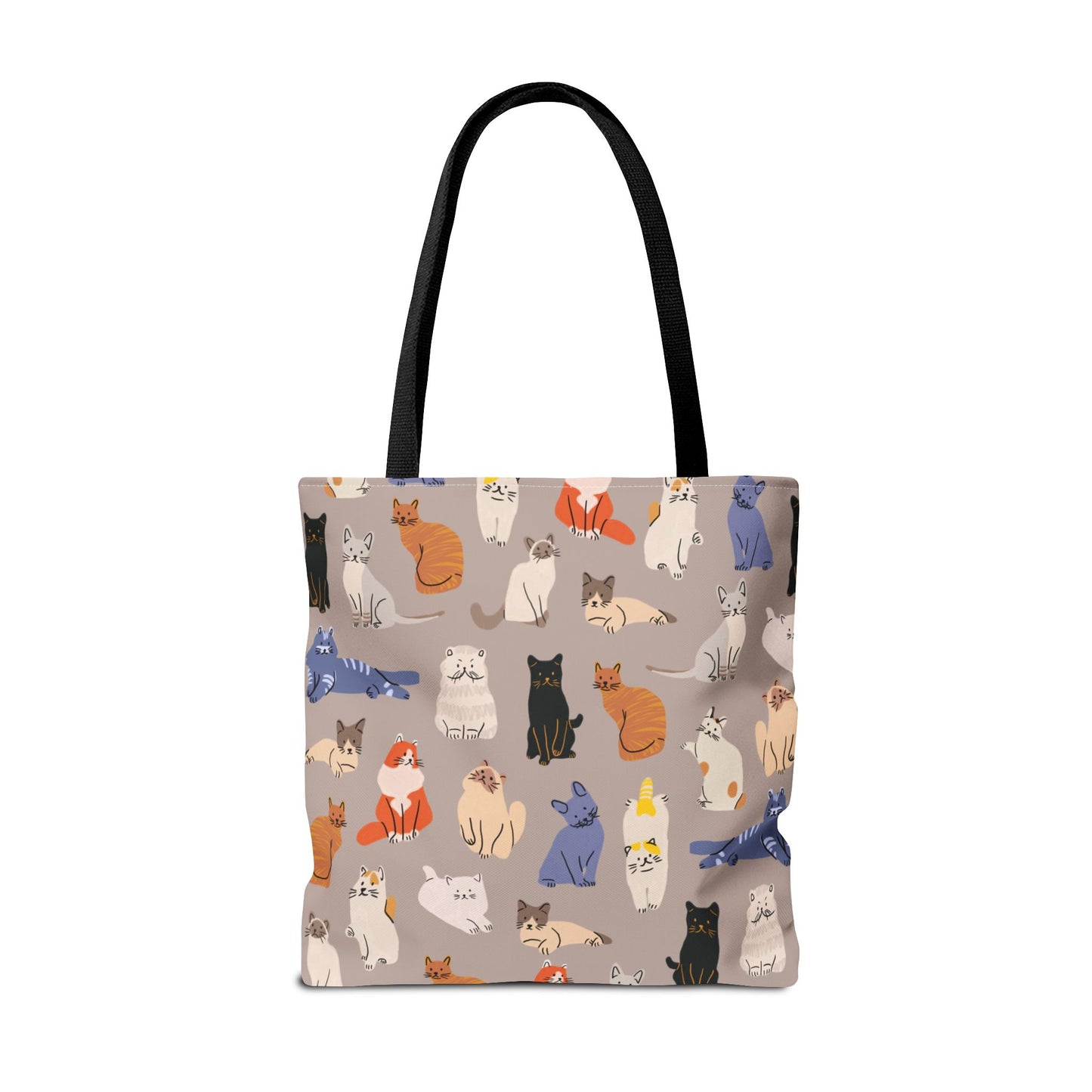 Cute Cat Pattern Tote Bag - Ideal for Pet Lovers and Everyday Use