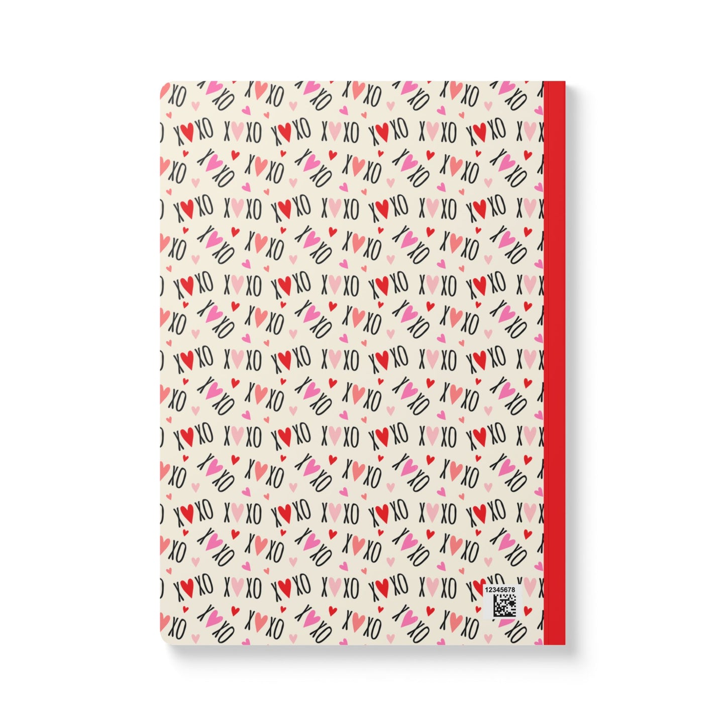 XoXo Hearts Softcover Journal with Inside Prints | Perfect for Notes and Gifts