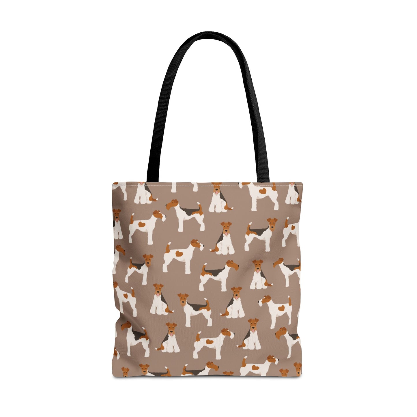 Wire Fox Terrier Dog Pattern Tote Bag - Perfect for Pet Lovers!