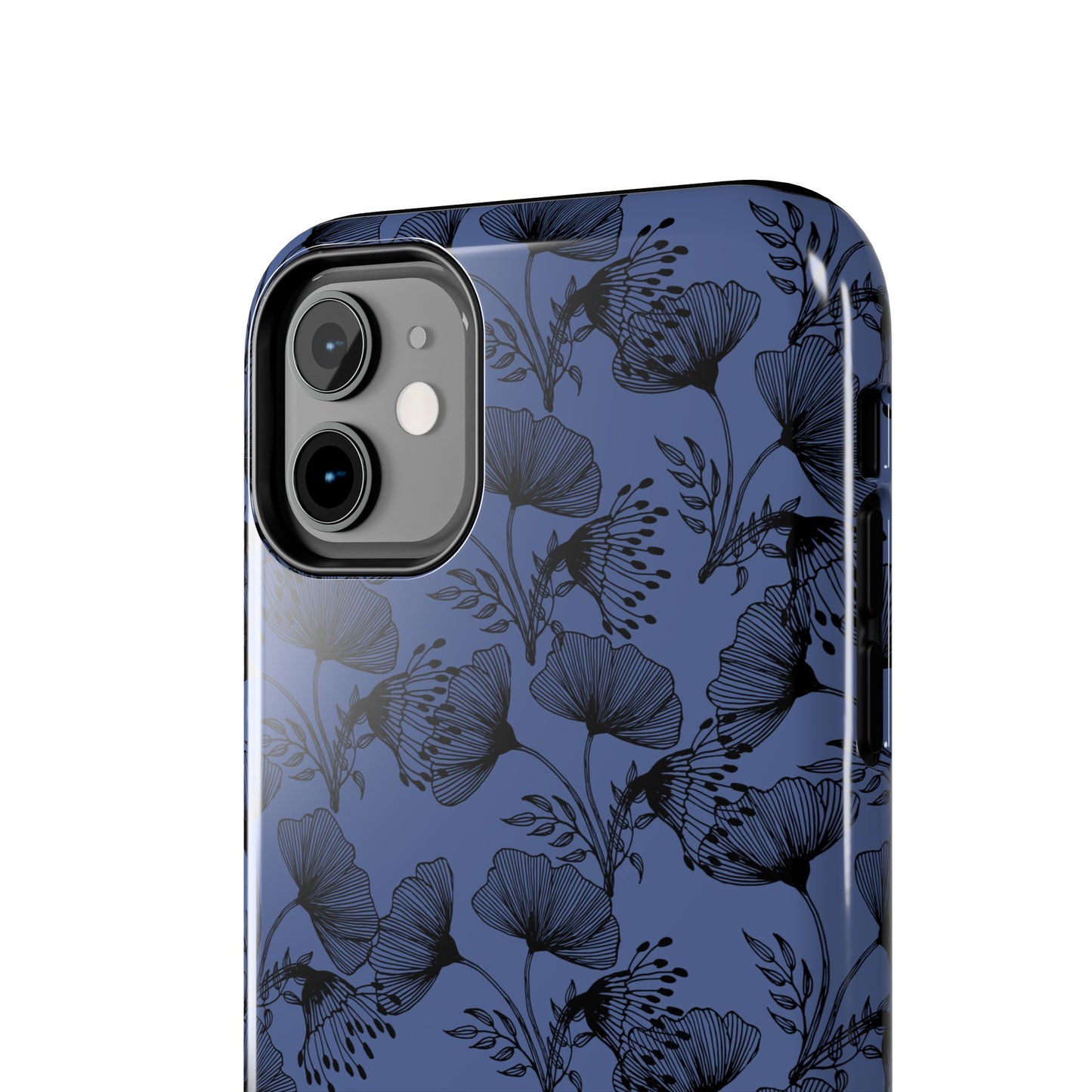 Ornate Floral Tough Phone Case - Durable Protection with Elegant Design