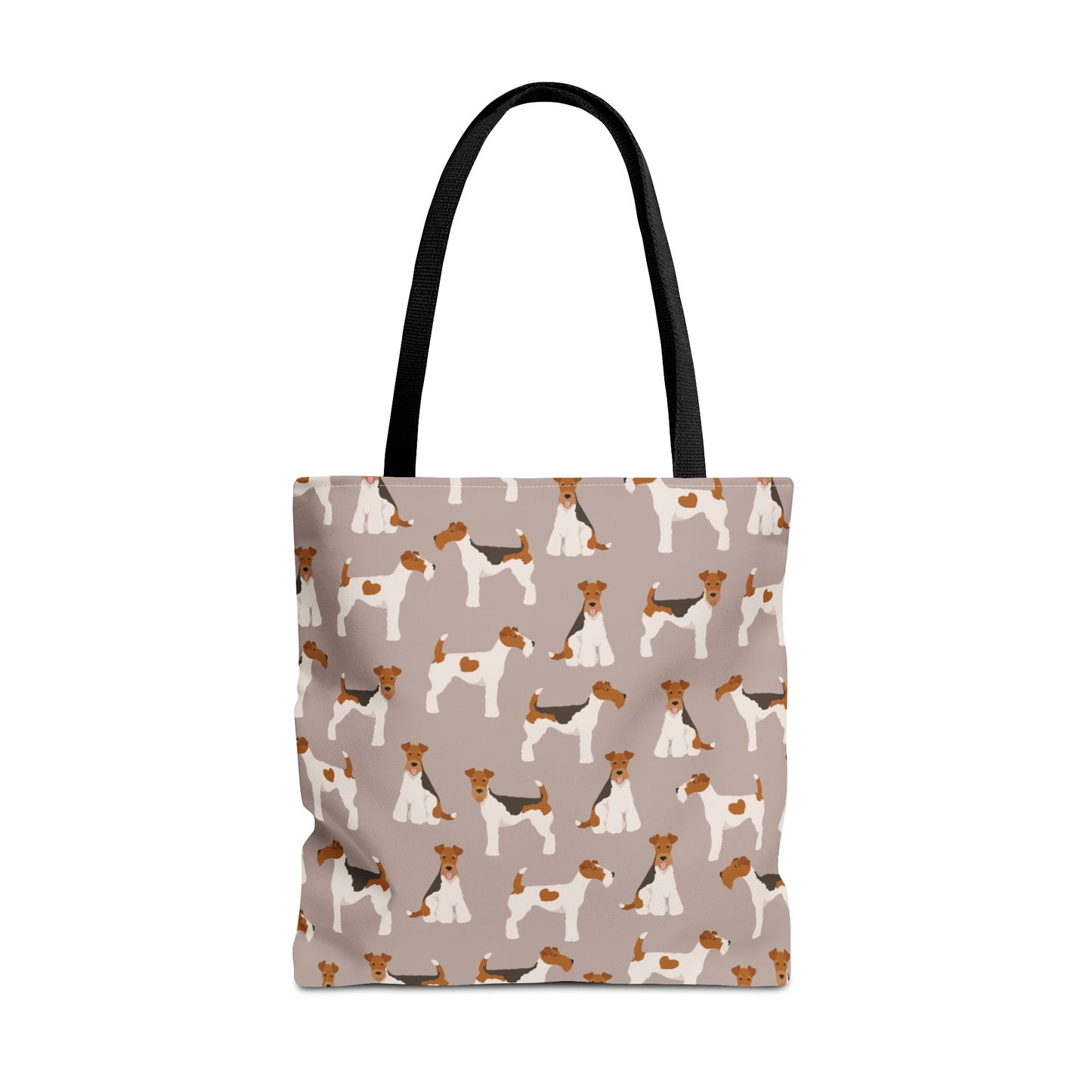 Wire Fox Terrier Dog Pattern Tote Bag - Perfect for Pet Lovers!