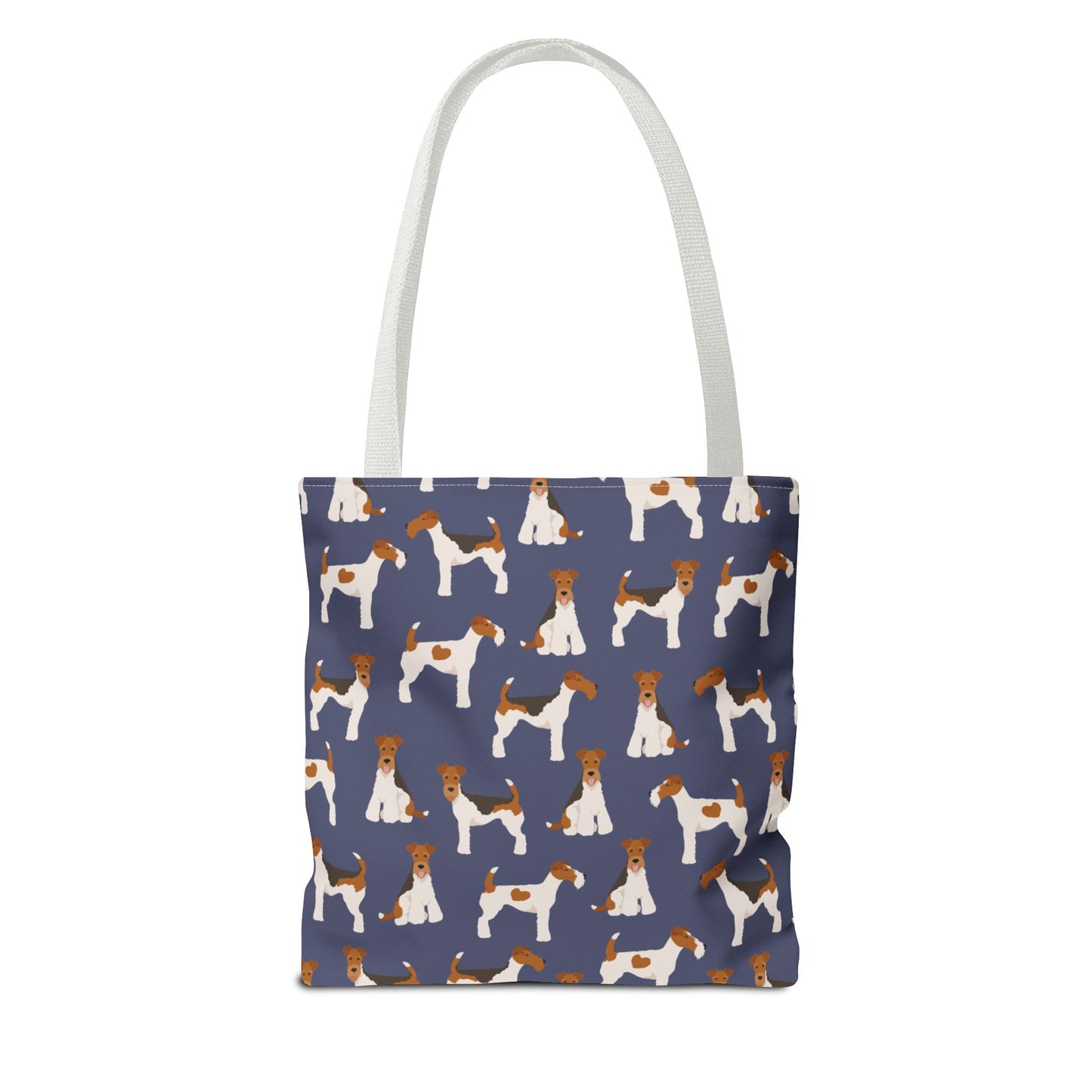Wire Fox Terrier Dog Pattern Tote Bag - Perfect for Pet Lovers!
