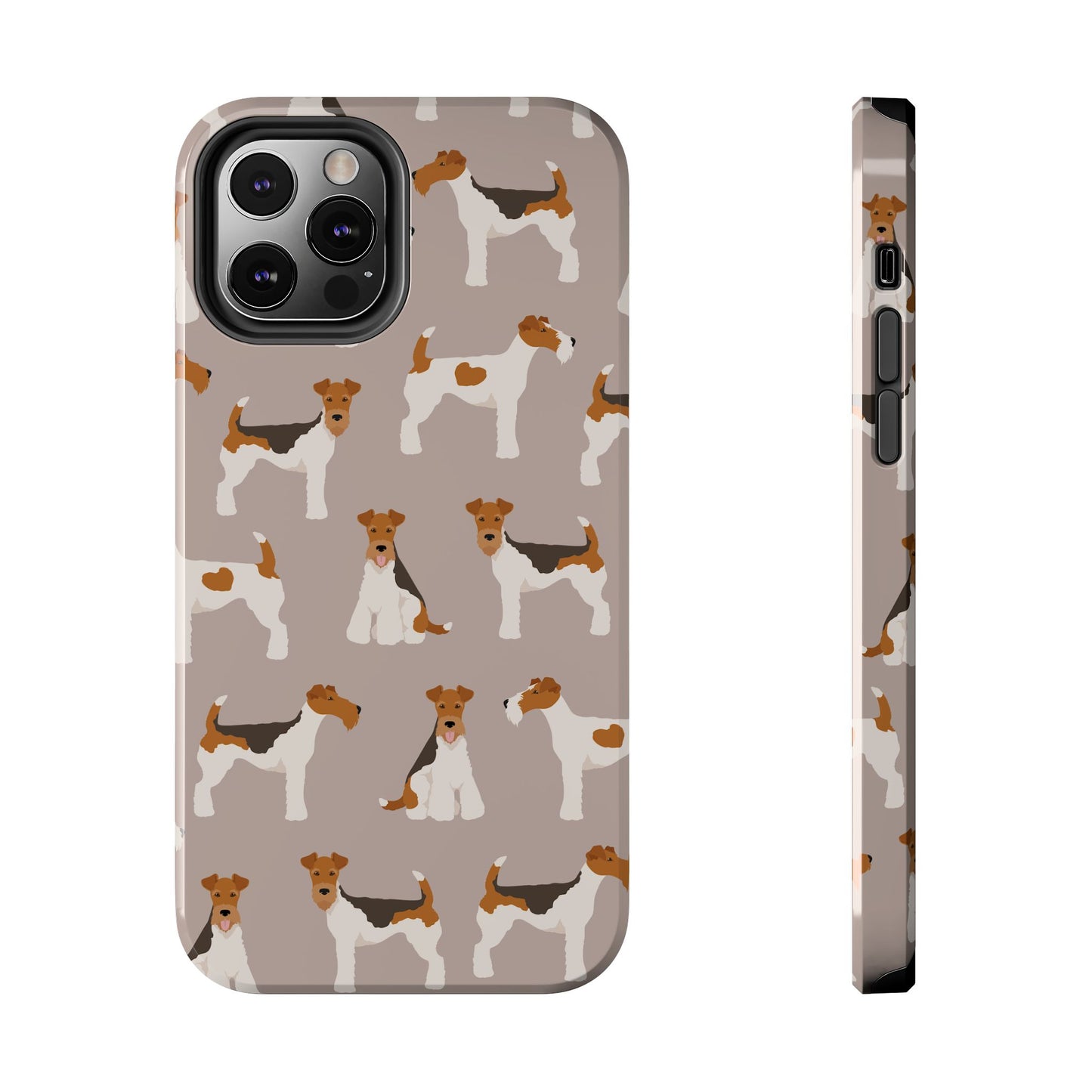 Cute Wire Fox Terrier Tough Phone Case - Durable and Stylish
