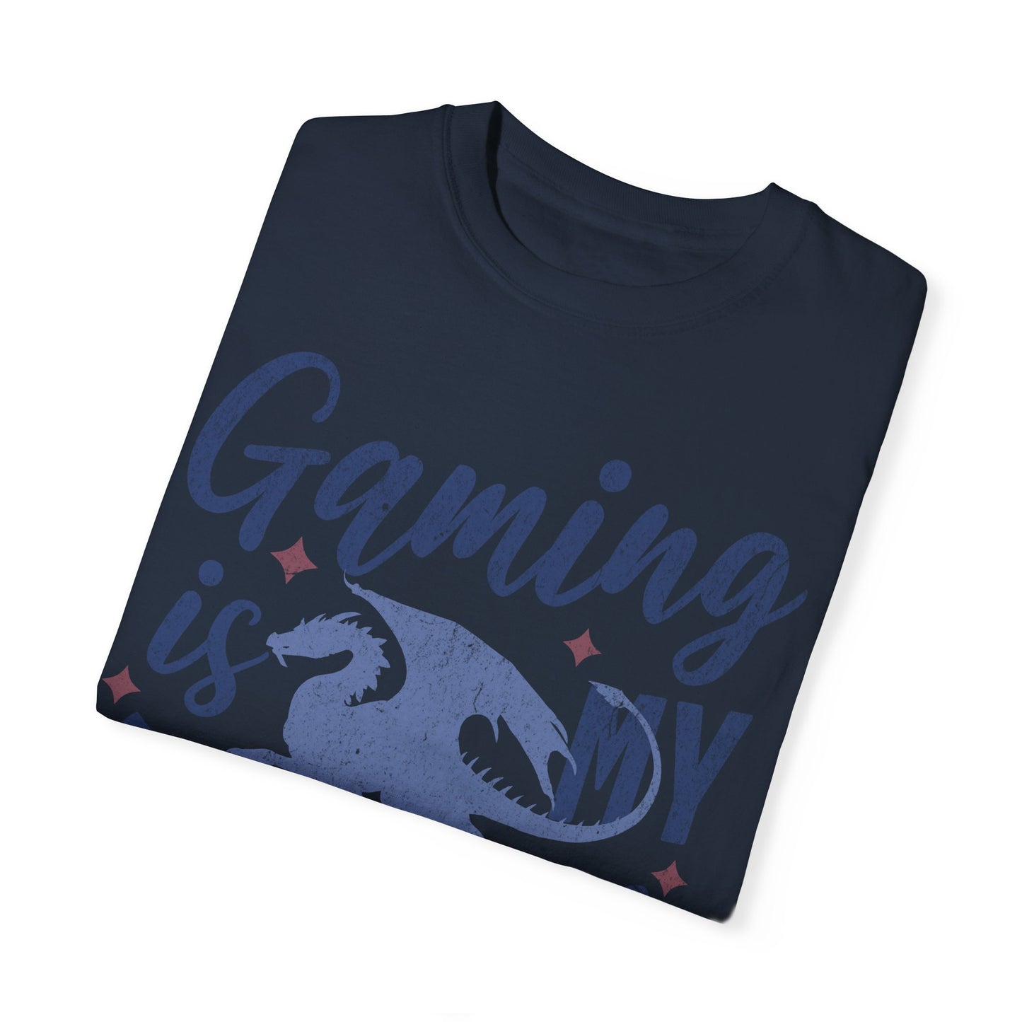 Gaming Therapy Unisex Garment-Dyed T-Shirt | Perfect for Gamers & Casual Wear