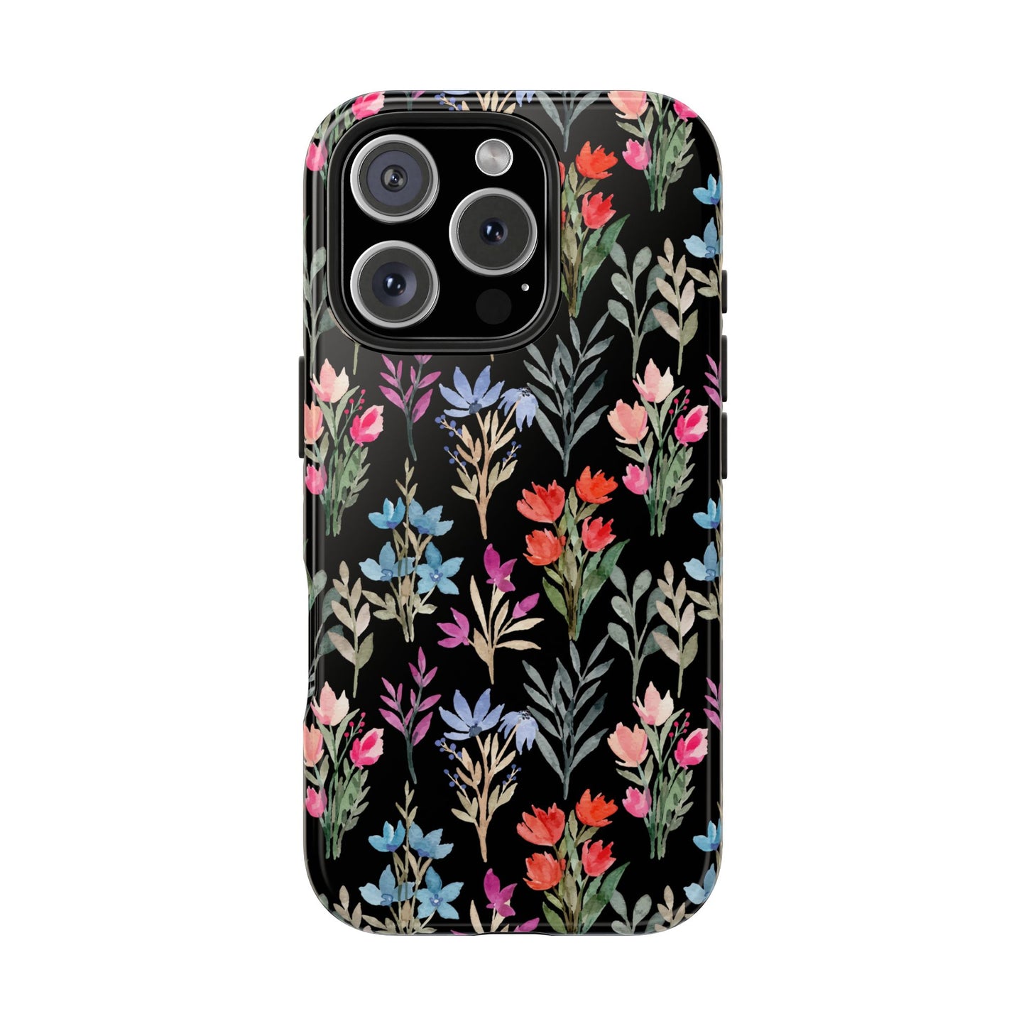 Floral Tough Phone Case - Durable Protection with Vibrant Botanical Design