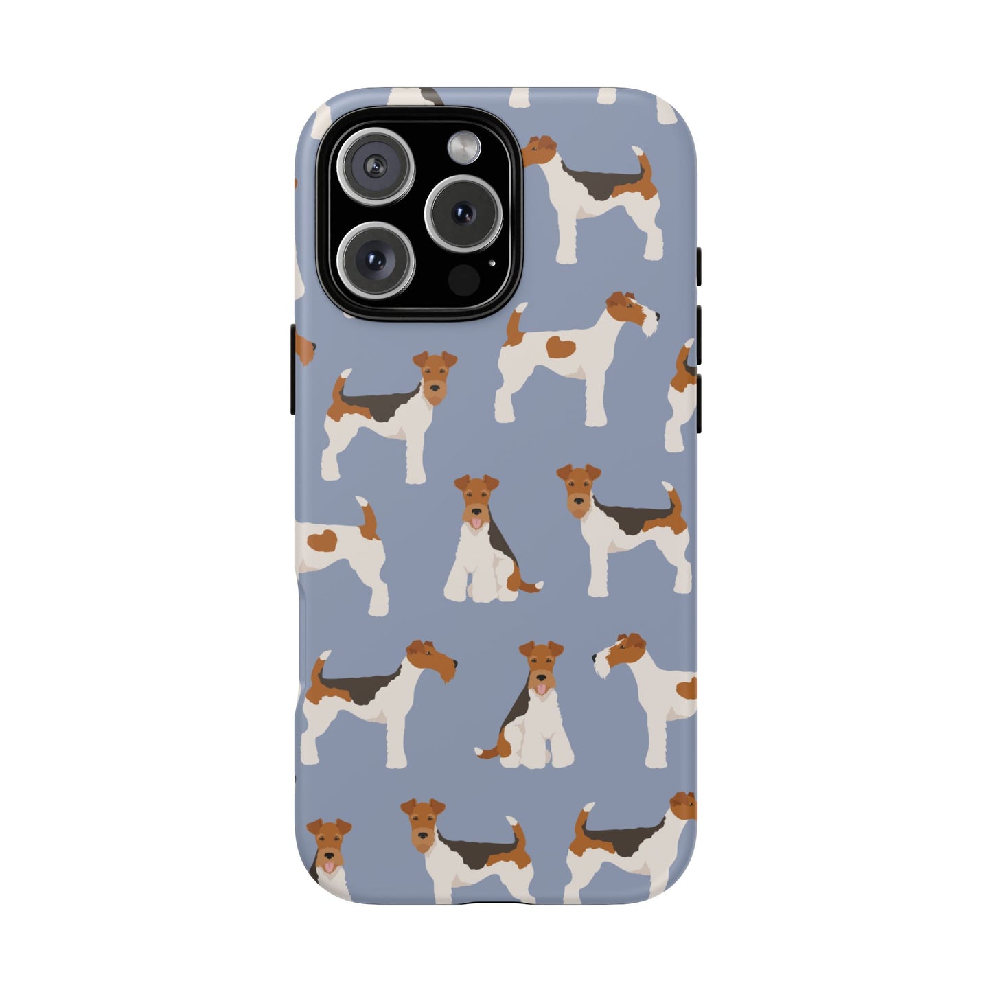 Wire Fox Terrier Lover Tough Case - Stylish Phone Case Featuring Playful Fox Terriers