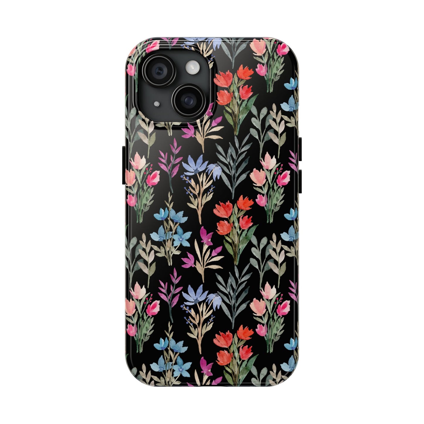 Floral Tough Phone Case - Durable Protection with Vibrant Botanical Design