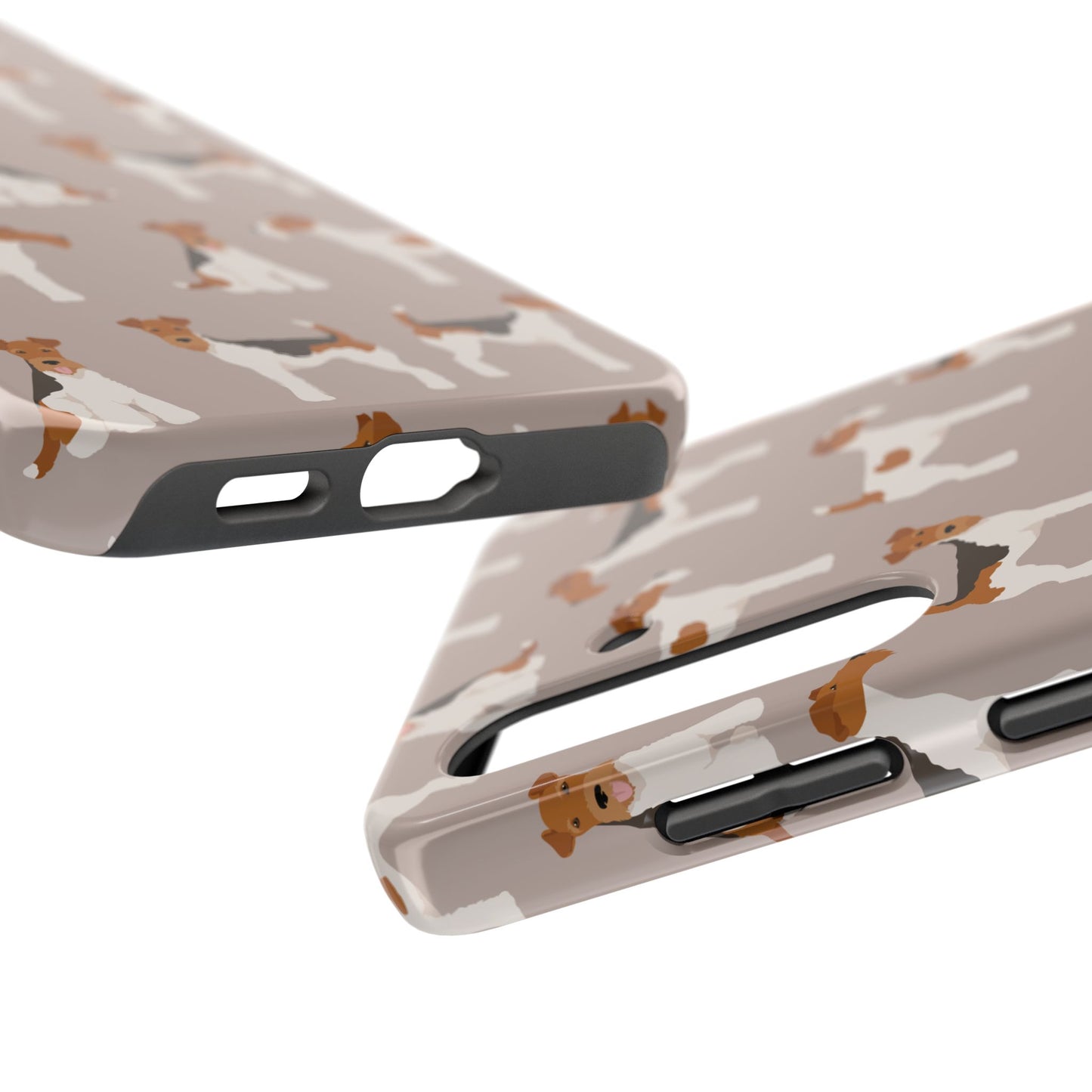 Cute Wire Fox Terrier Tough Phone Case - Durable and Stylish
