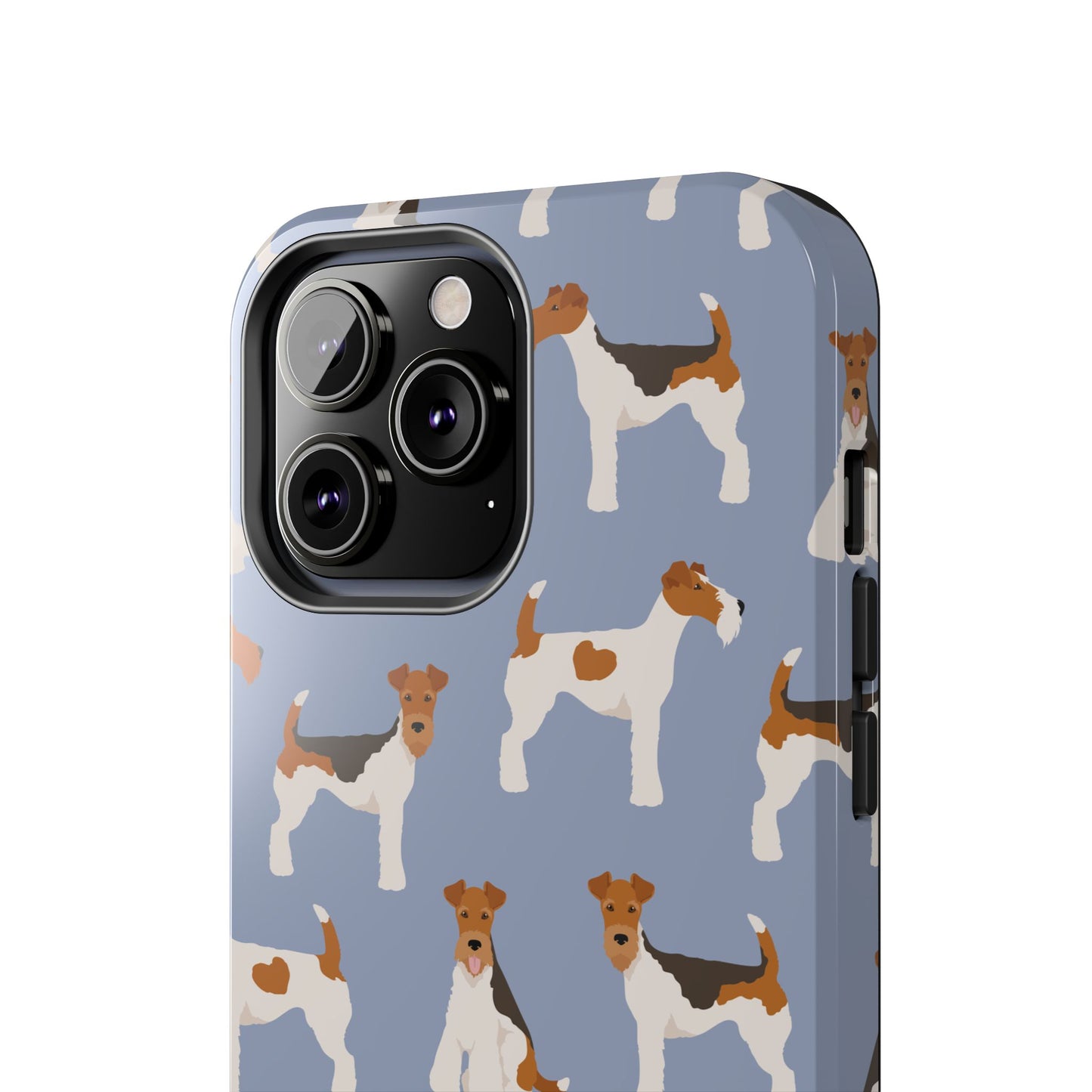 Playful Wire Fox Terrier Phone Case - Durable & Stylish Dog Lover Accessory