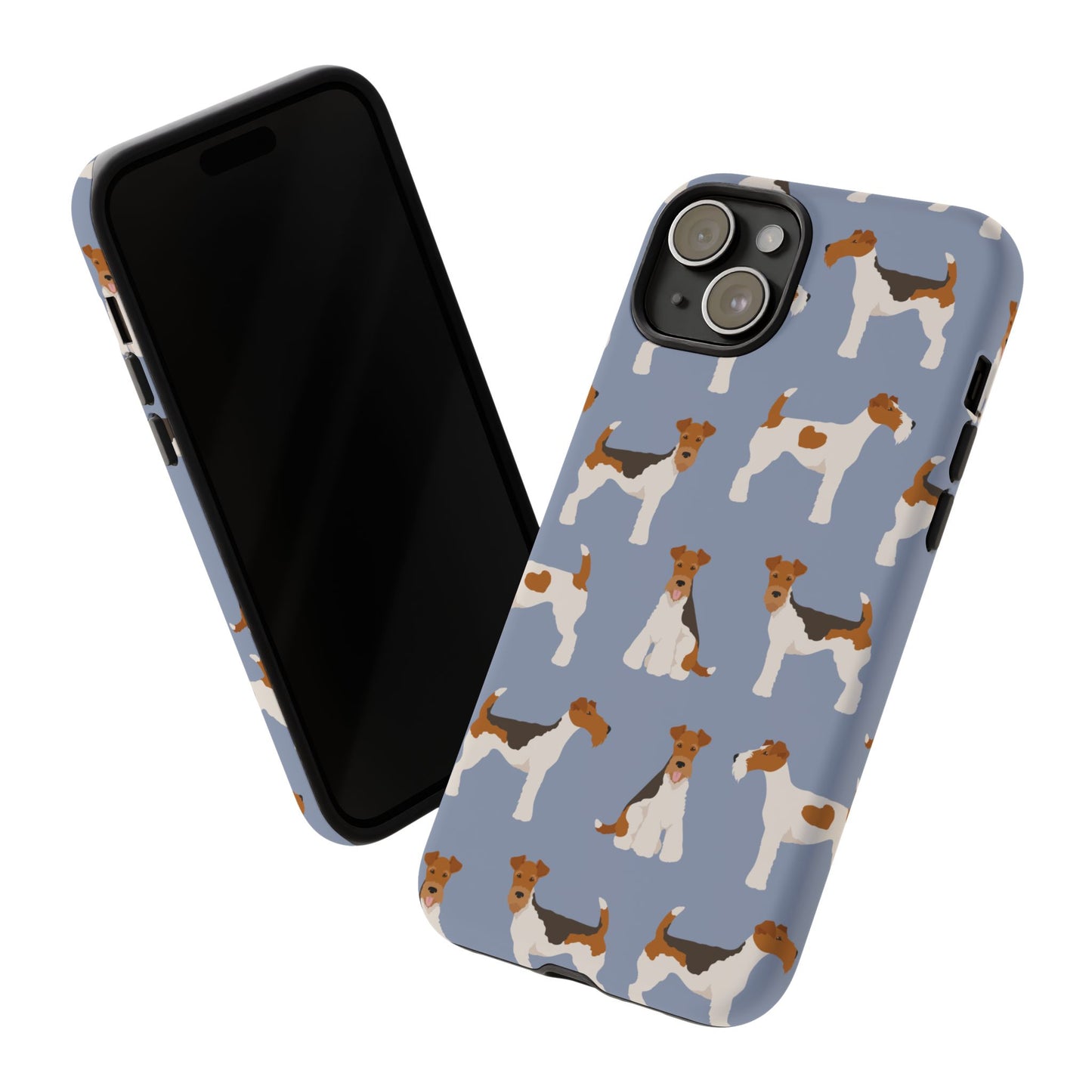 Wire Fox Terrier Lover Tough Case - Stylish Phone Case Featuring Playful Fox Terriers