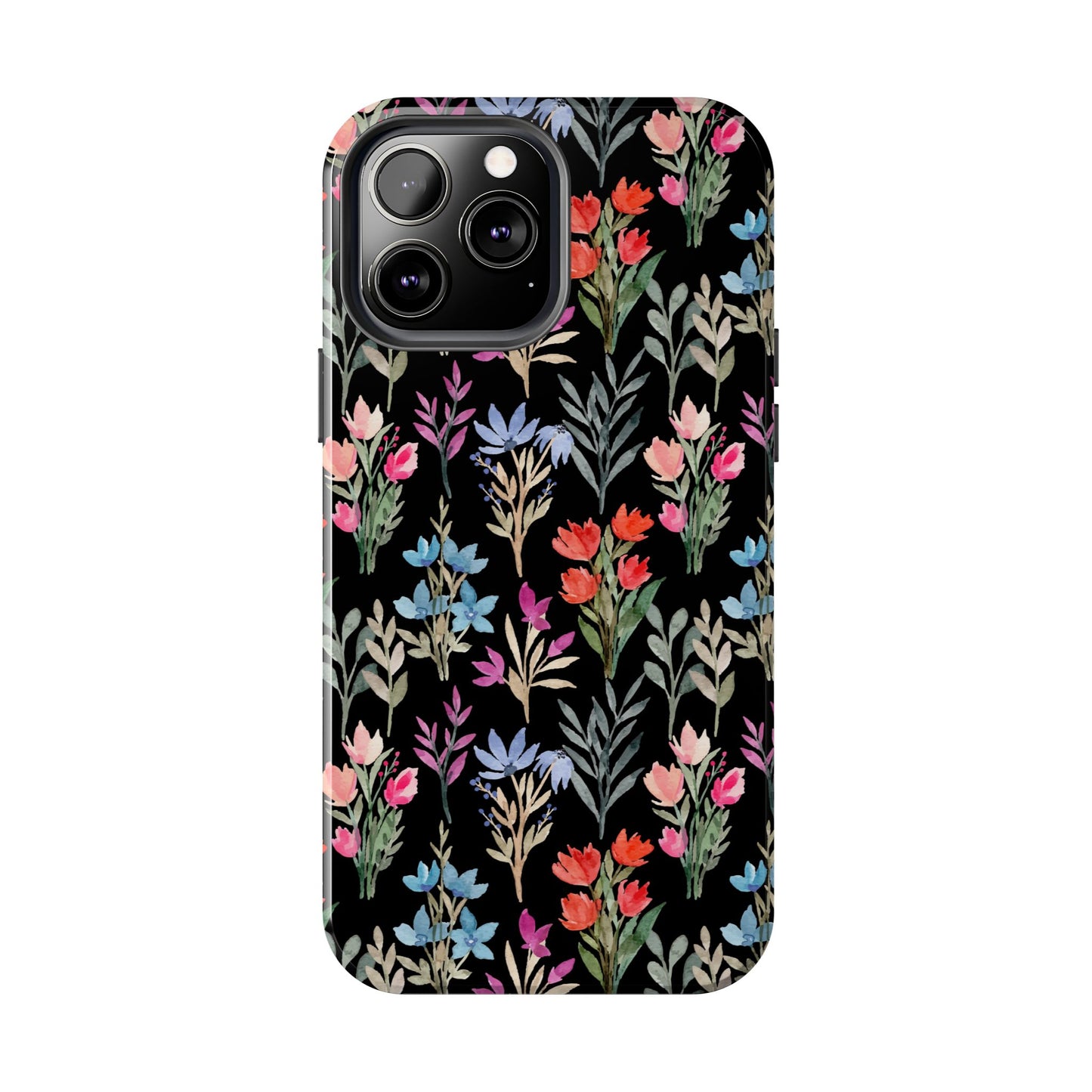 Floral Tough Phone Case - Durable Protection with Vibrant Botanical Design