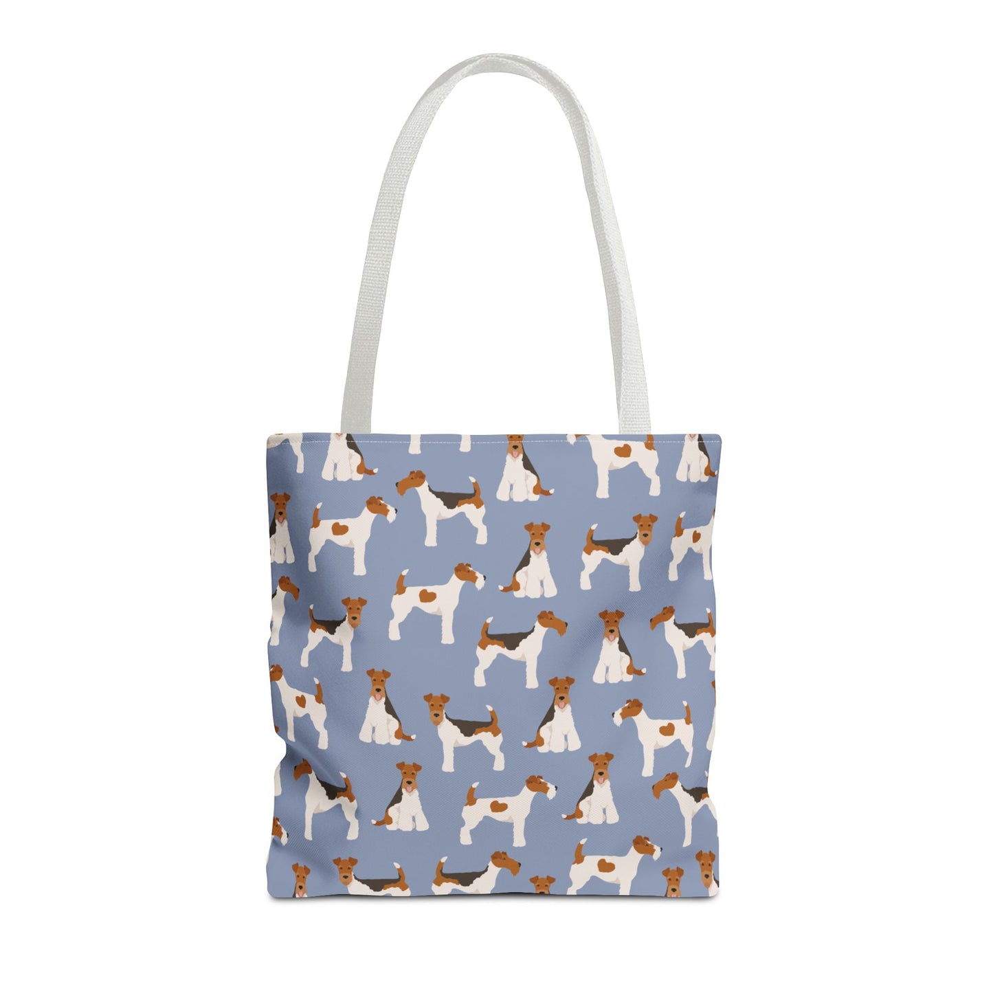 Wire Fox Terrier Dog Pattern Tote Bag - Perfect for Pet Lovers!