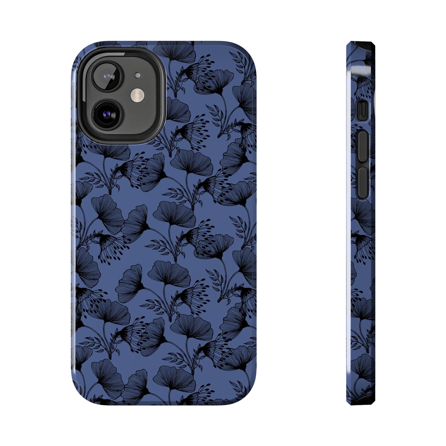 Ornate Floral Tough Phone Case - Durable Protection with Elegant Design