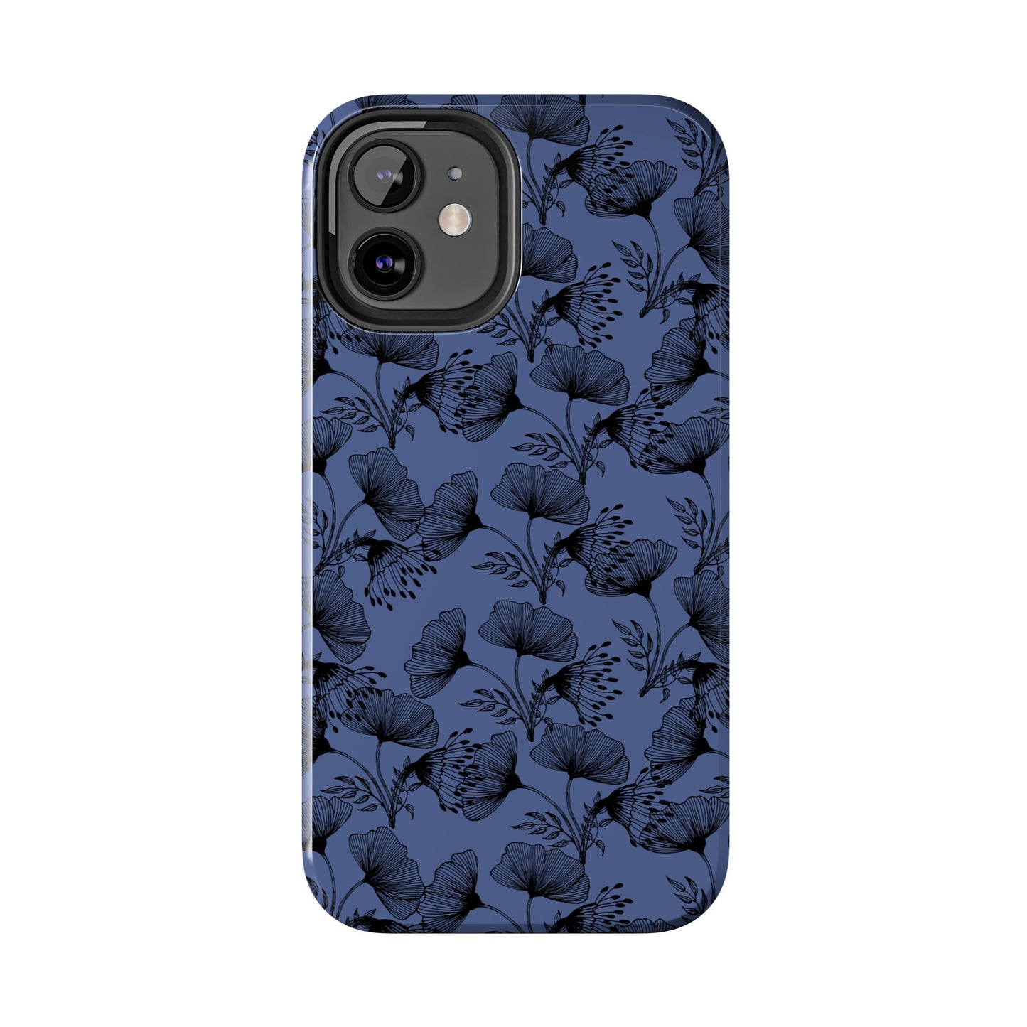 Ornate Floral Tough Phone Case - Durable Protection with Elegant Design