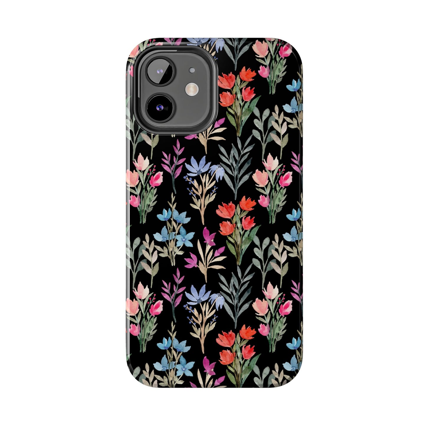 Floral Tough Phone Case - Durable Protection with Vibrant Botanical Design
