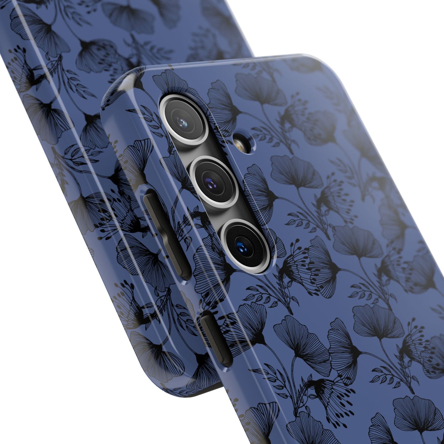Ornate Floral Tough Phone Case - Durable Protection with Elegant Design