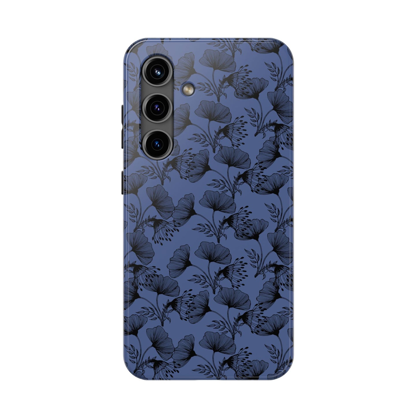 Ornate Floral Tough Phone Case - Durable Protection with Elegant Design