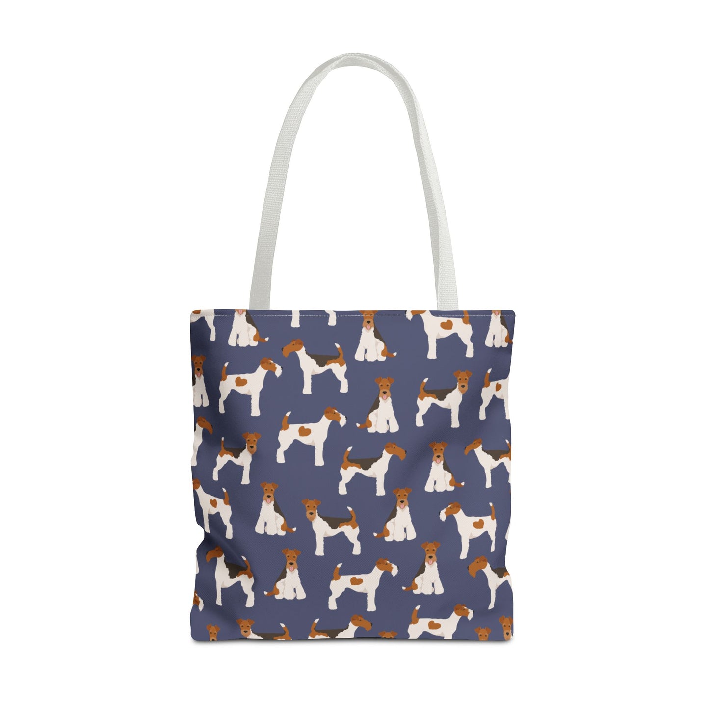Wire Fox Terrier Dog Pattern Tote Bag - Perfect for Pet Lovers!
