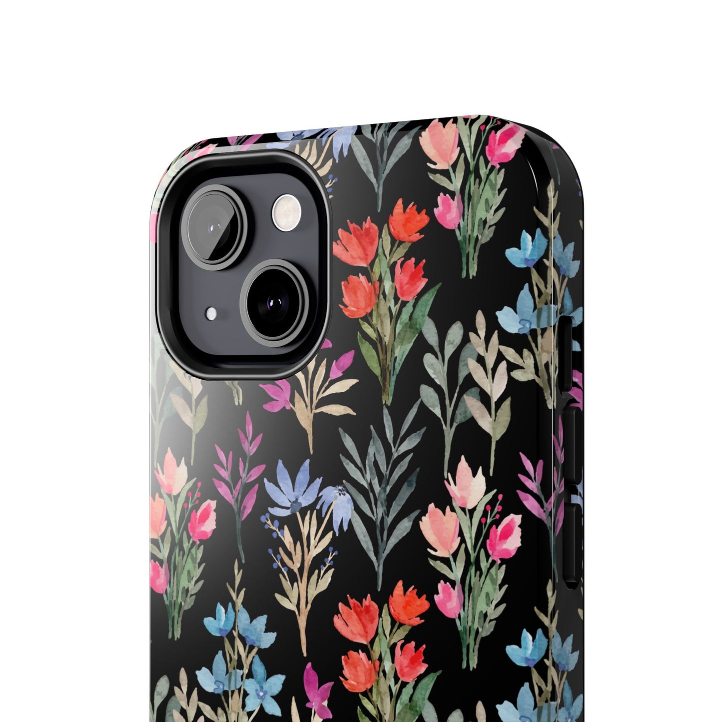 Floral Tough Phone Case - Durable Protection with Vibrant Botanical Design