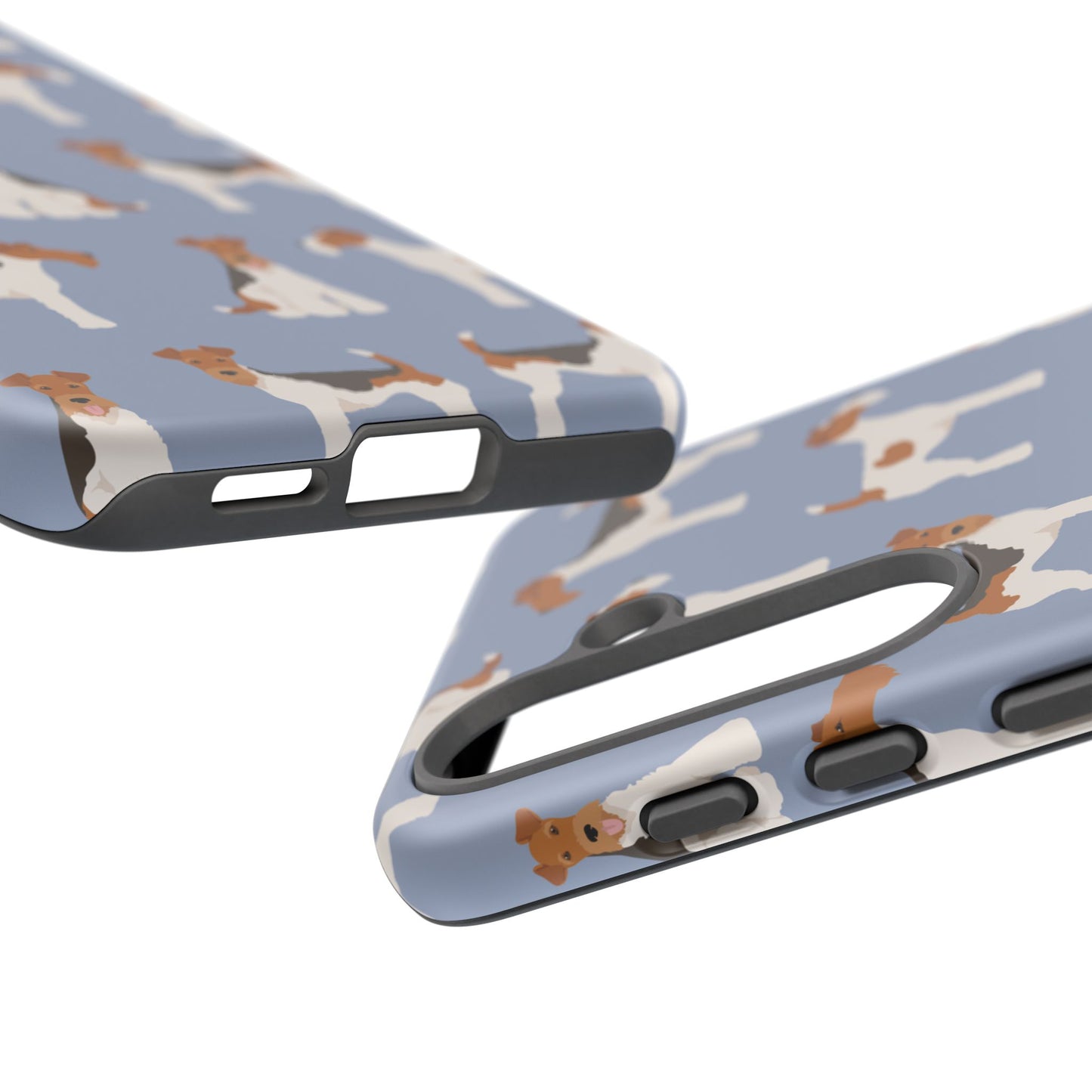 Wire Fox Terrier Lover Tough Case - Stylish Phone Case Featuring Playful Fox Terriers