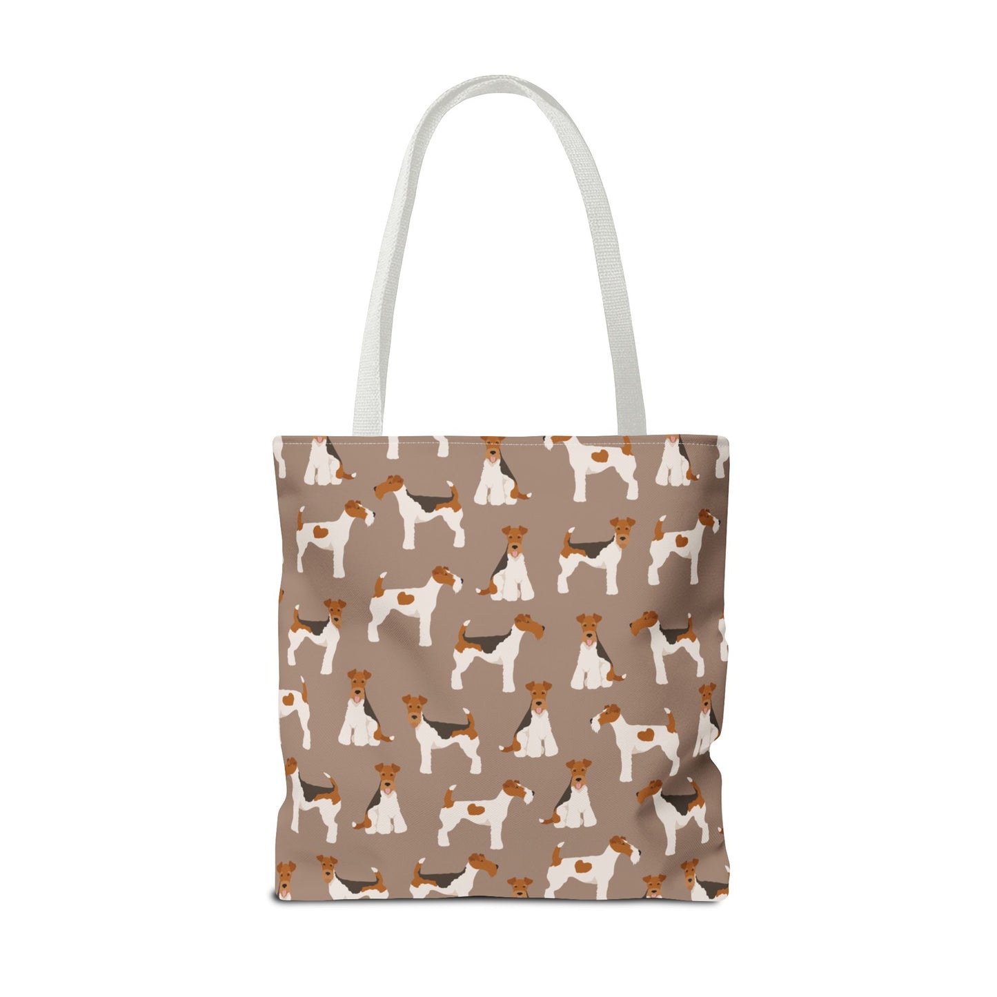 Wire Fox Terrier Dog Pattern Tote Bag - Perfect for Pet Lovers!