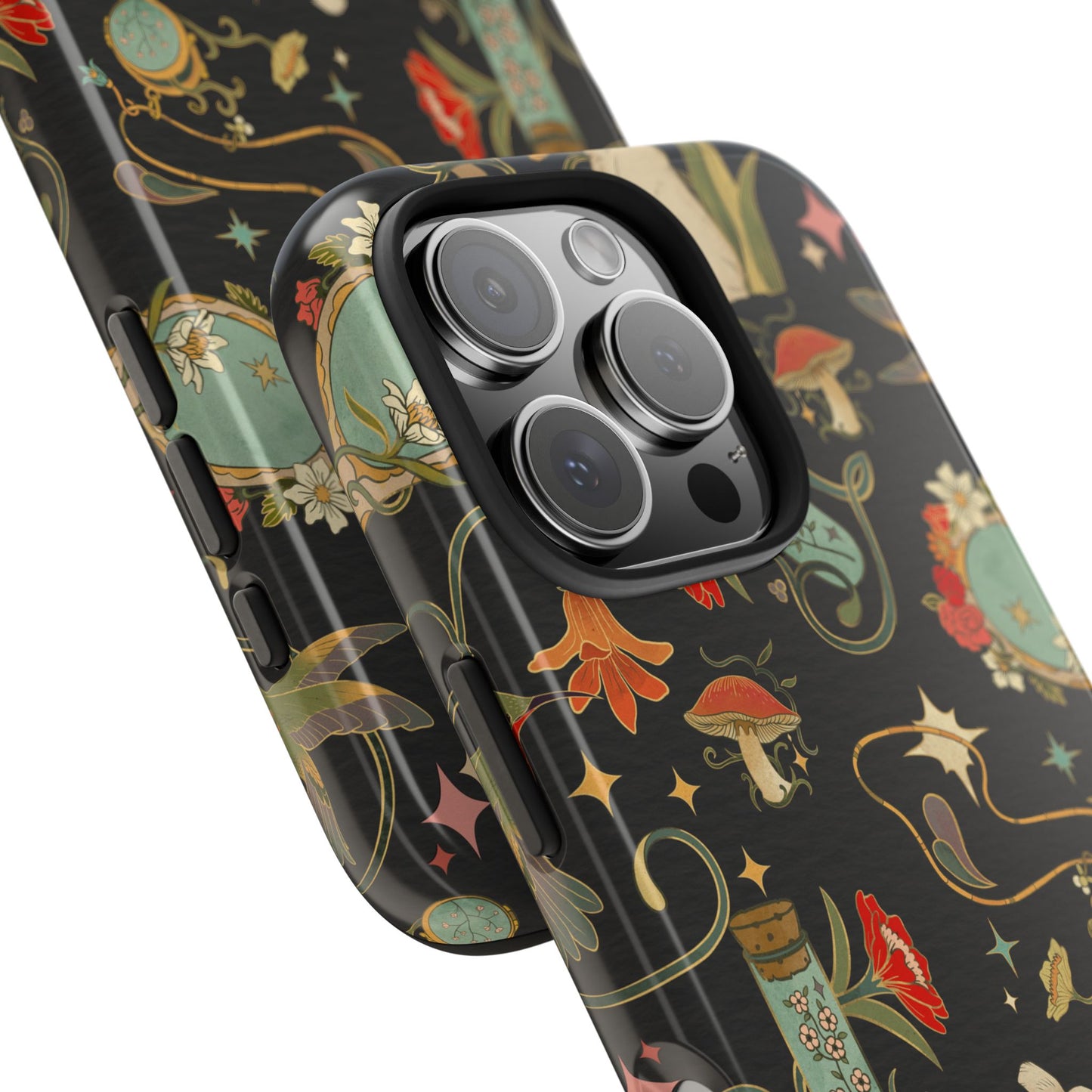 Whimsical Floral Rabbit Phone Case | Tough Protective Cover for Nature Lovers