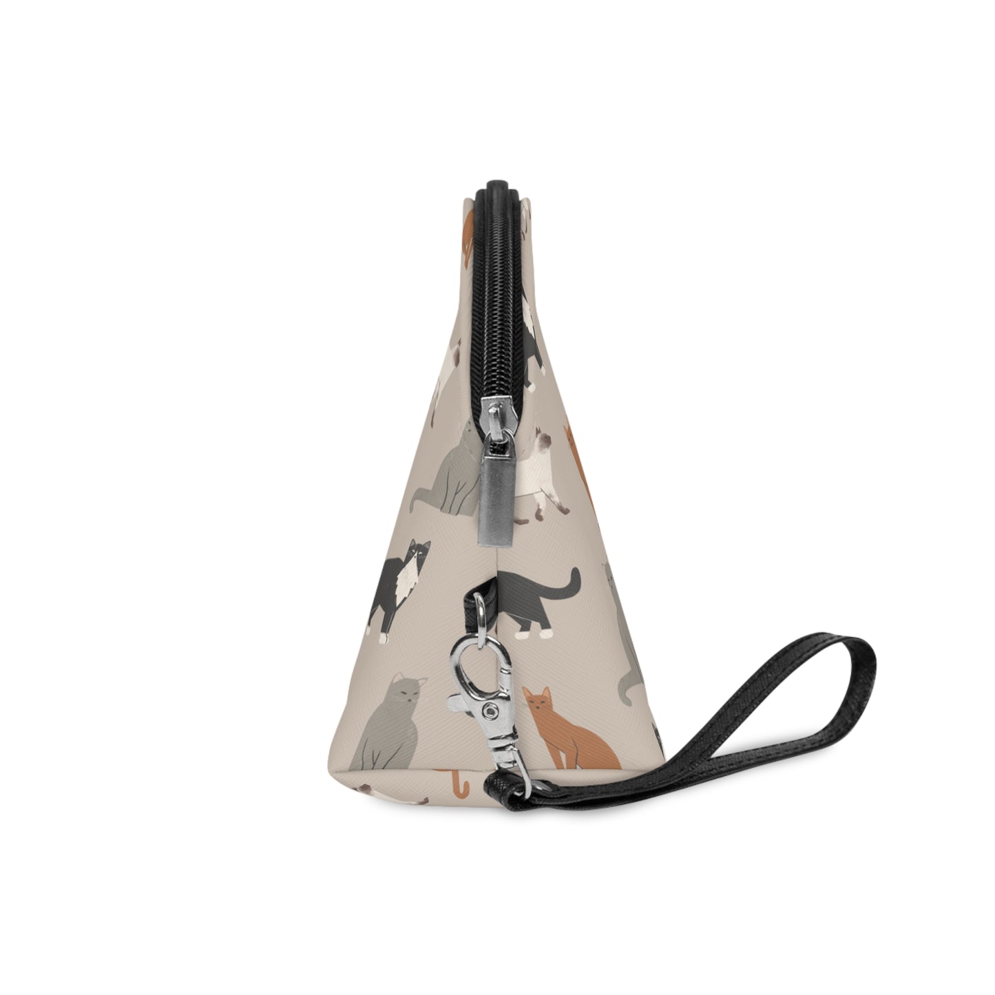 Adorable Cubist Cat-Themed Makeup Bag for Animal Lovers