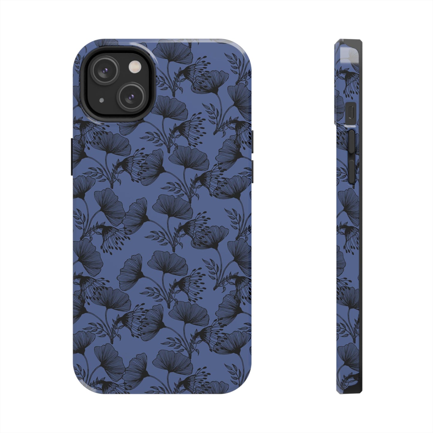 Ornate Floral Tough Phone Case - Durable Protection with Elegant Design