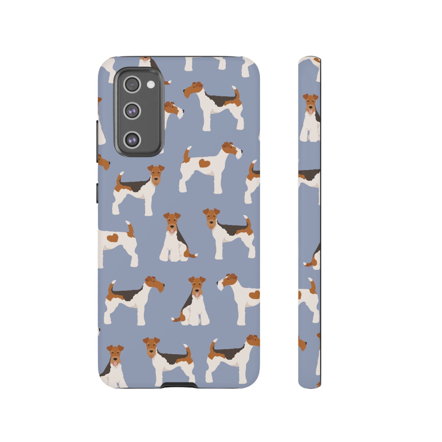 Wire Fox Terrier Lover Tough Case - Stylish Phone Case Featuring Playful Fox Terriers