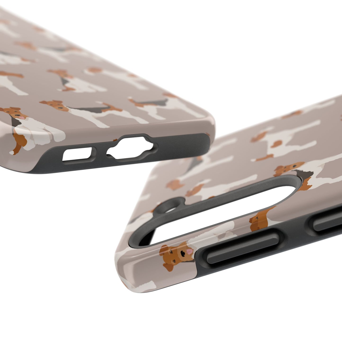 Cute Wire Fox Terrier Tough Phone Case - Durable and Stylish