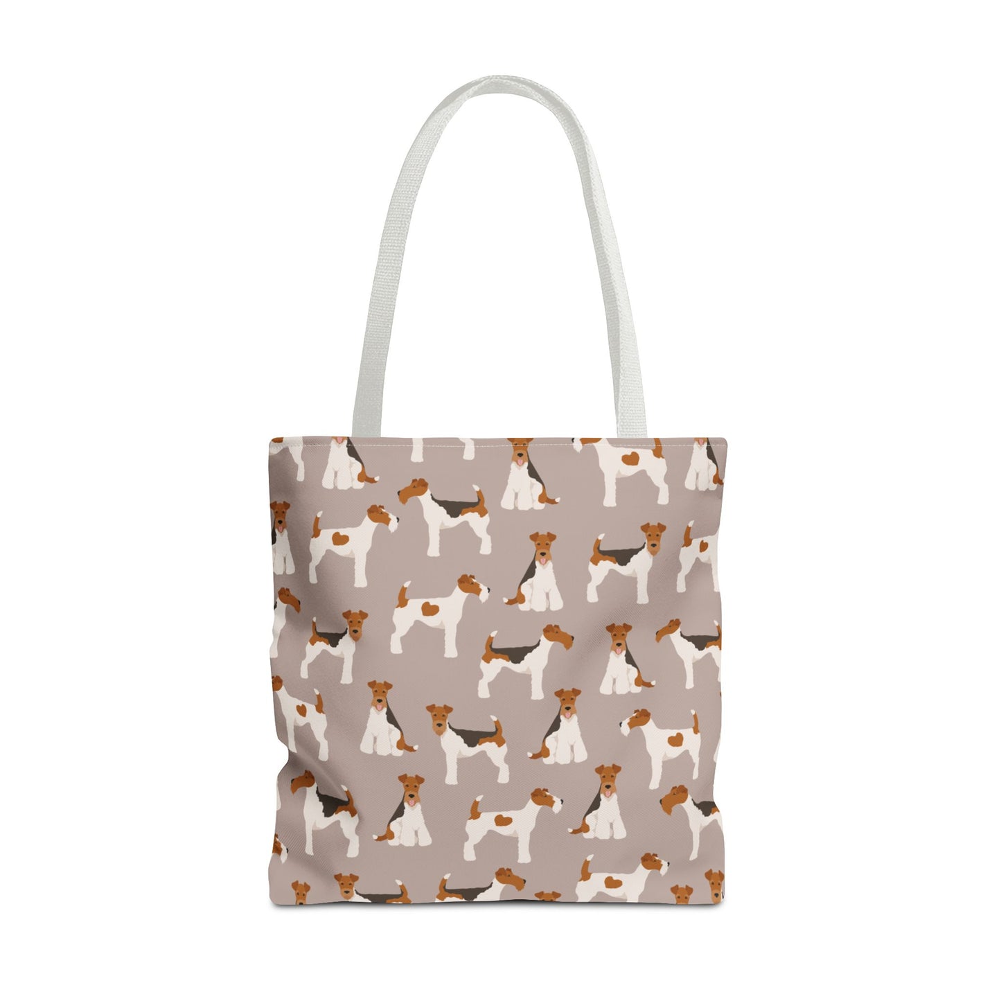 Wire Fox Terrier Dog Pattern Tote Bag - Perfect for Pet Lovers!