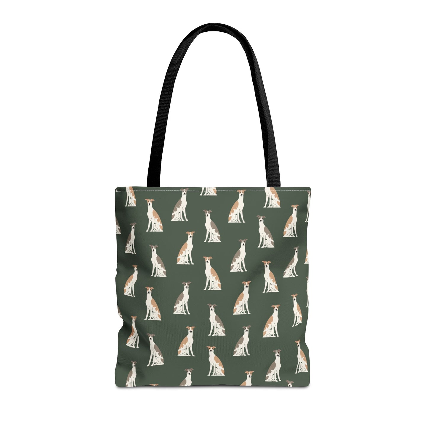 Grey Hound Dog Pattern Tote Bag - Perfect for Pet Lovers!