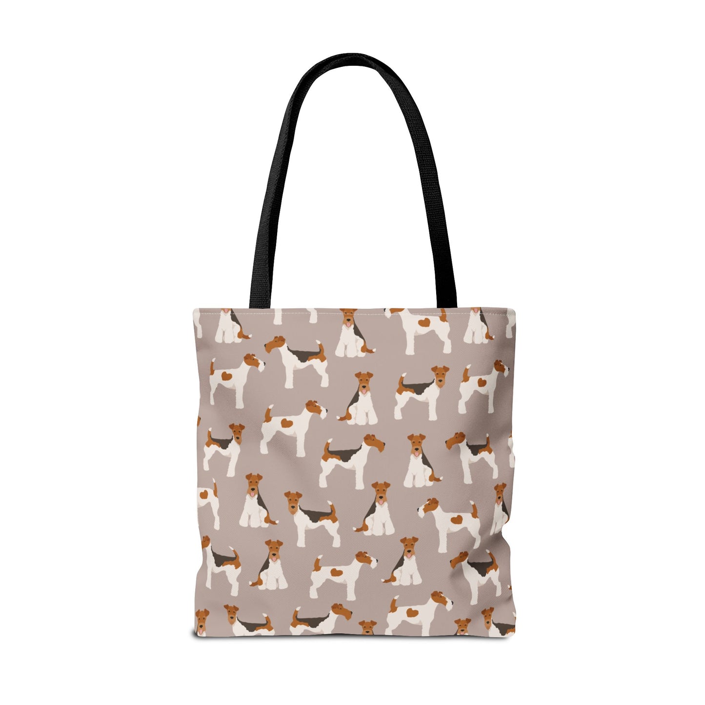 Wire Fox Terrier Dog Pattern Tote Bag - Perfect for Pet Lovers!