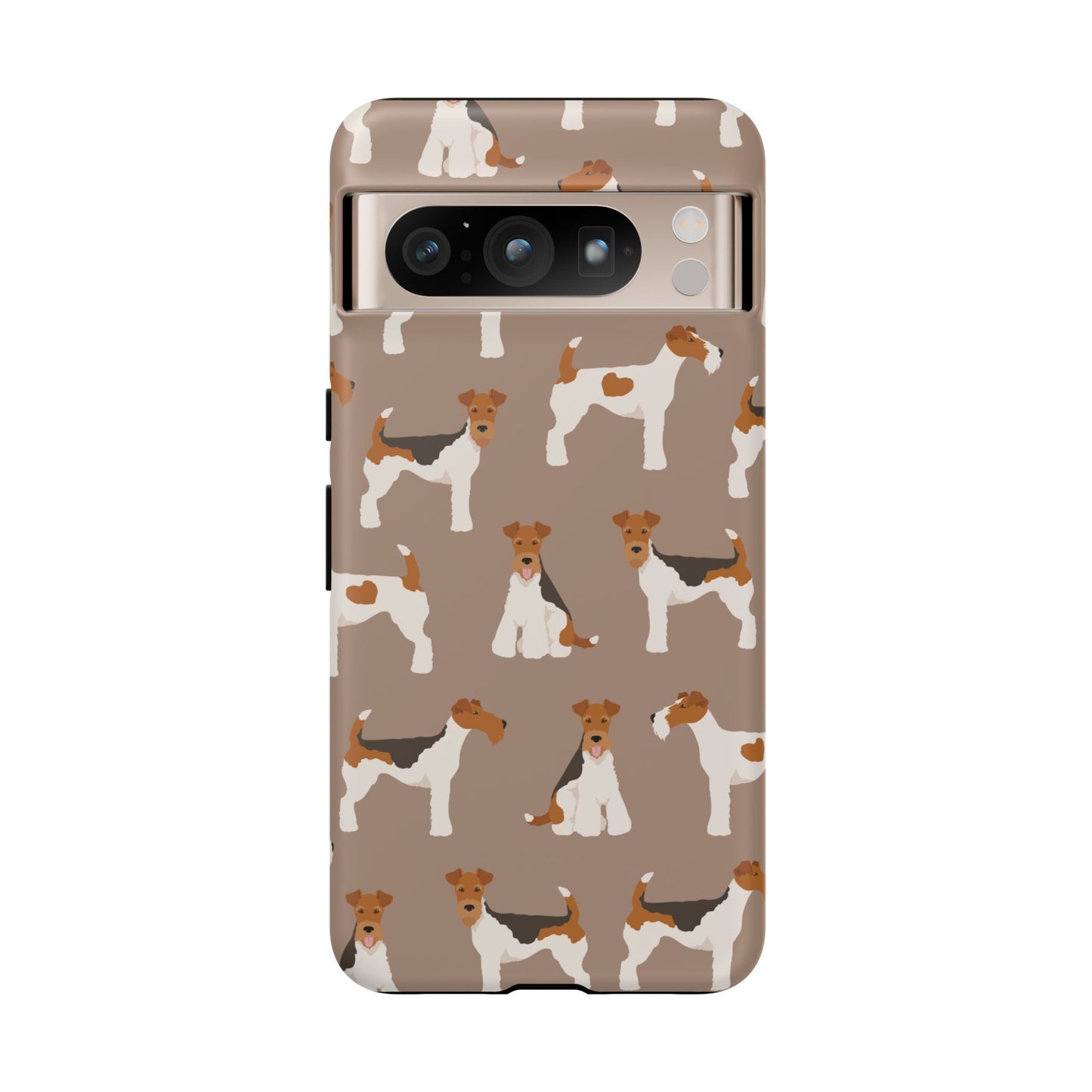 Wire Fox Terrier Lover Tough Case - Stylish Phone Case Featuring Playful Fox Terriers