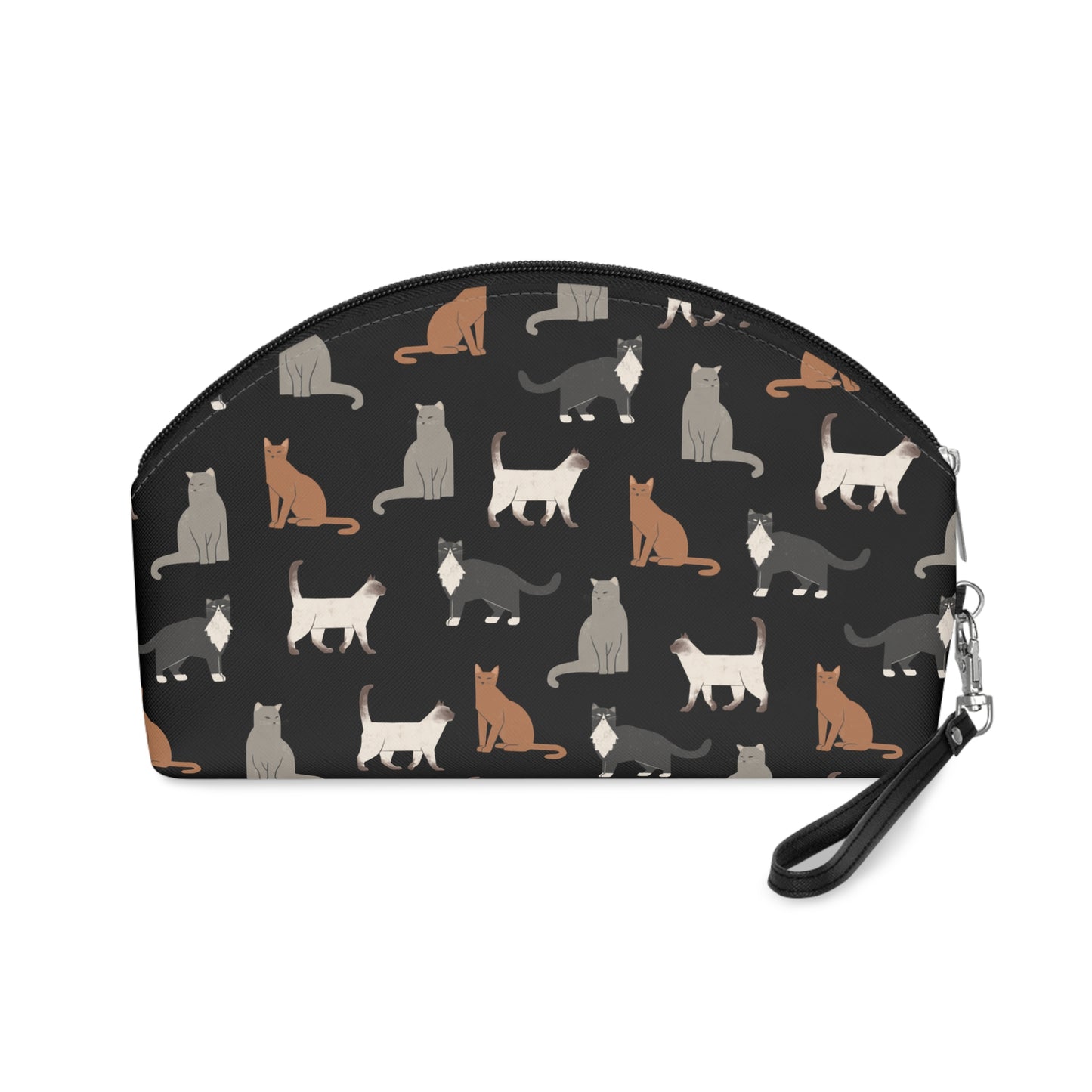 Adorable Cubist Cat-Themed Makeup Bag for Animal Lovers