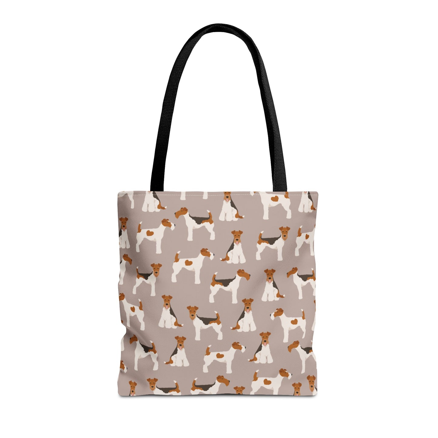 Wire Fox Terrier Dog Pattern Tote Bag - Perfect for Pet Lovers!